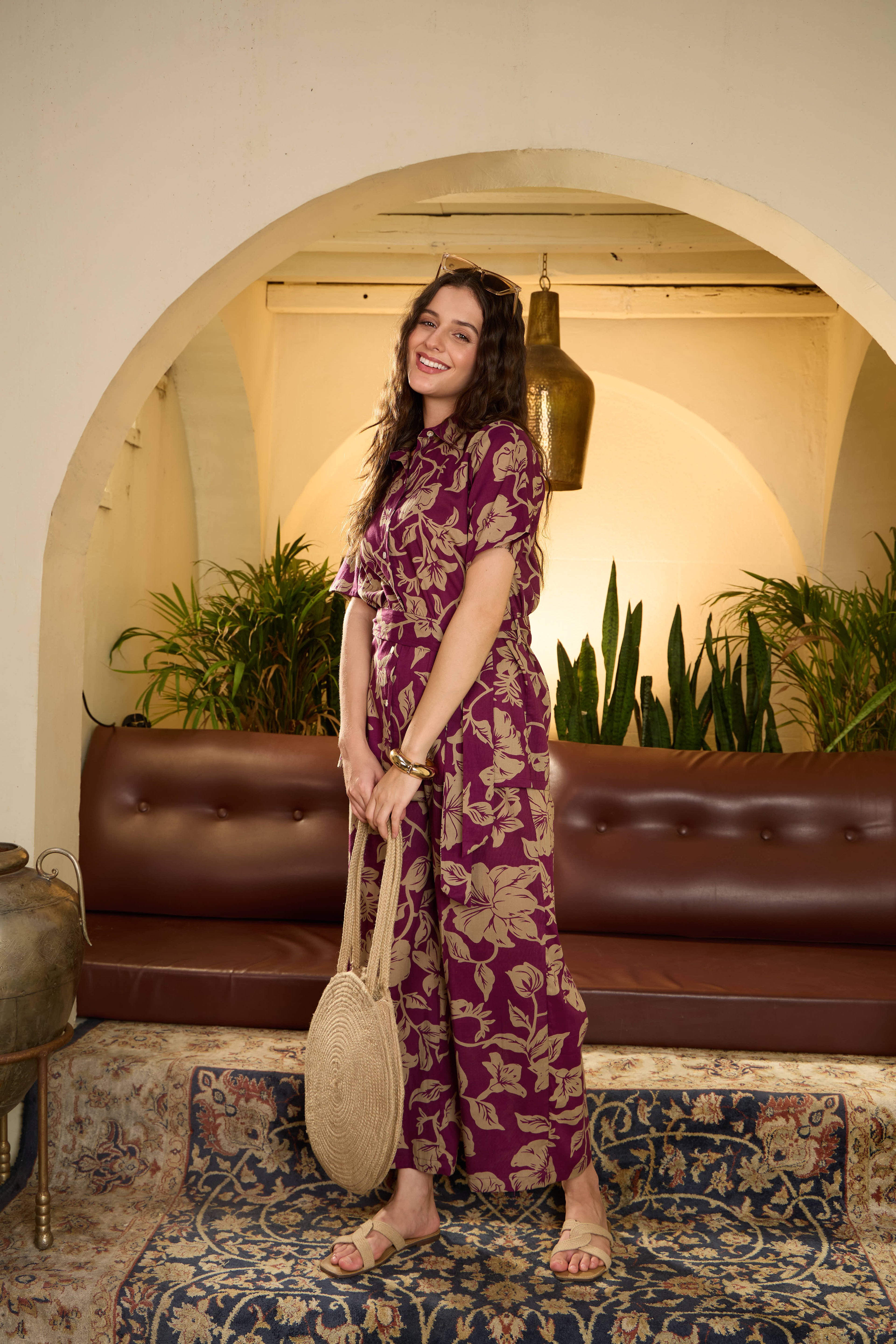 IMANA Women Cotton Printed Co-Ord Set