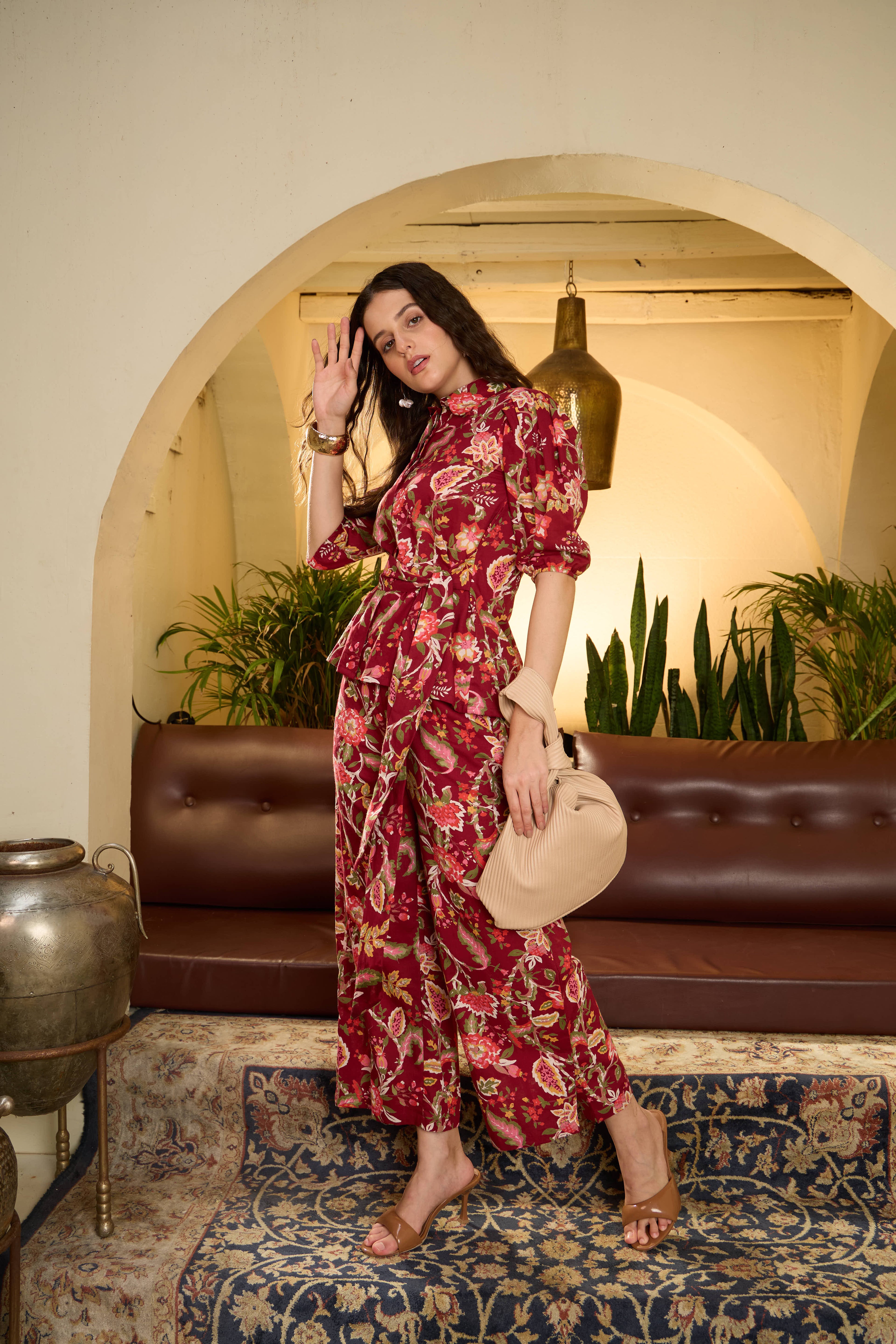 IMANA Women Cotton Printed Co-Ord Set