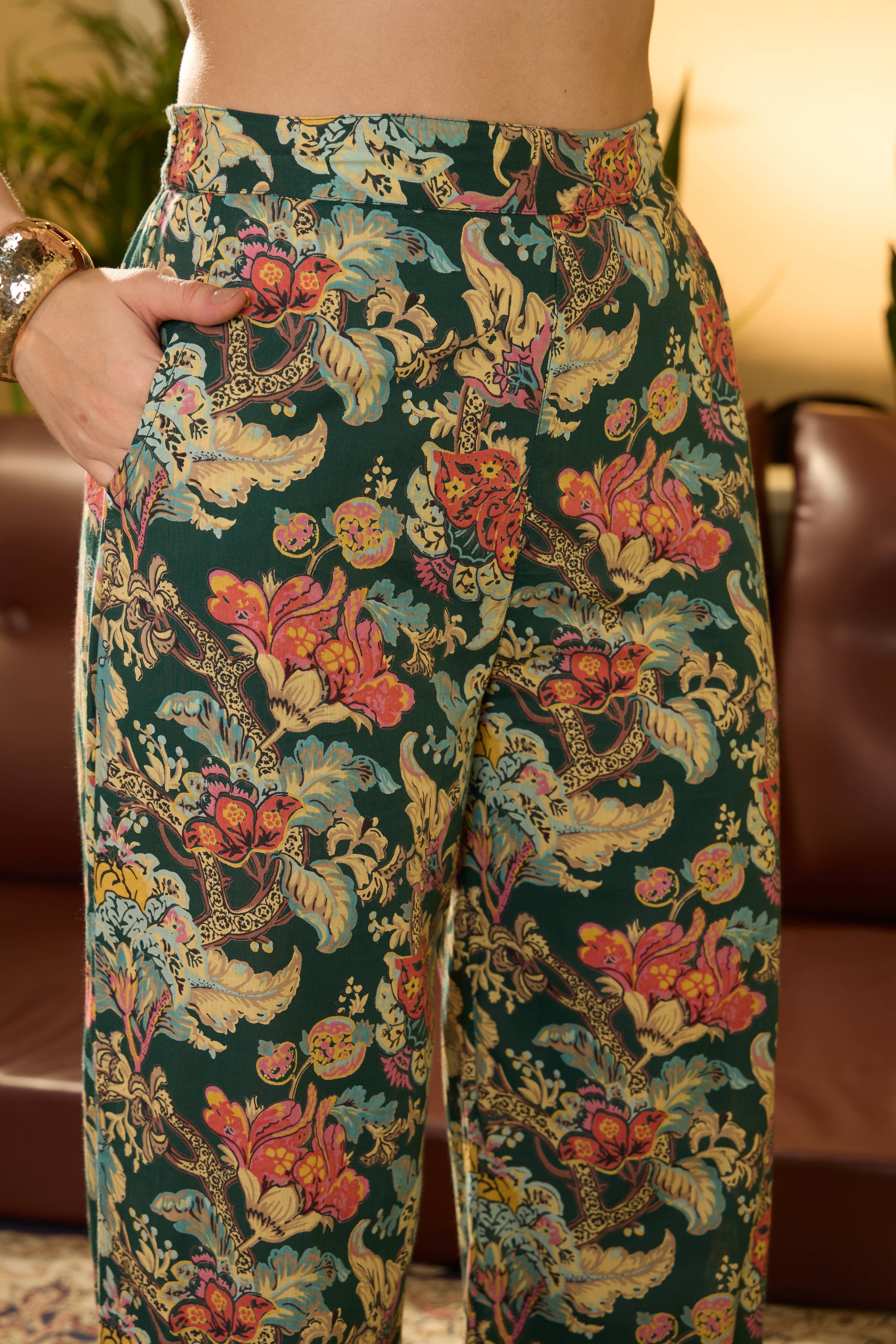 IMANA Women Cotton Printed Co-Ord Set