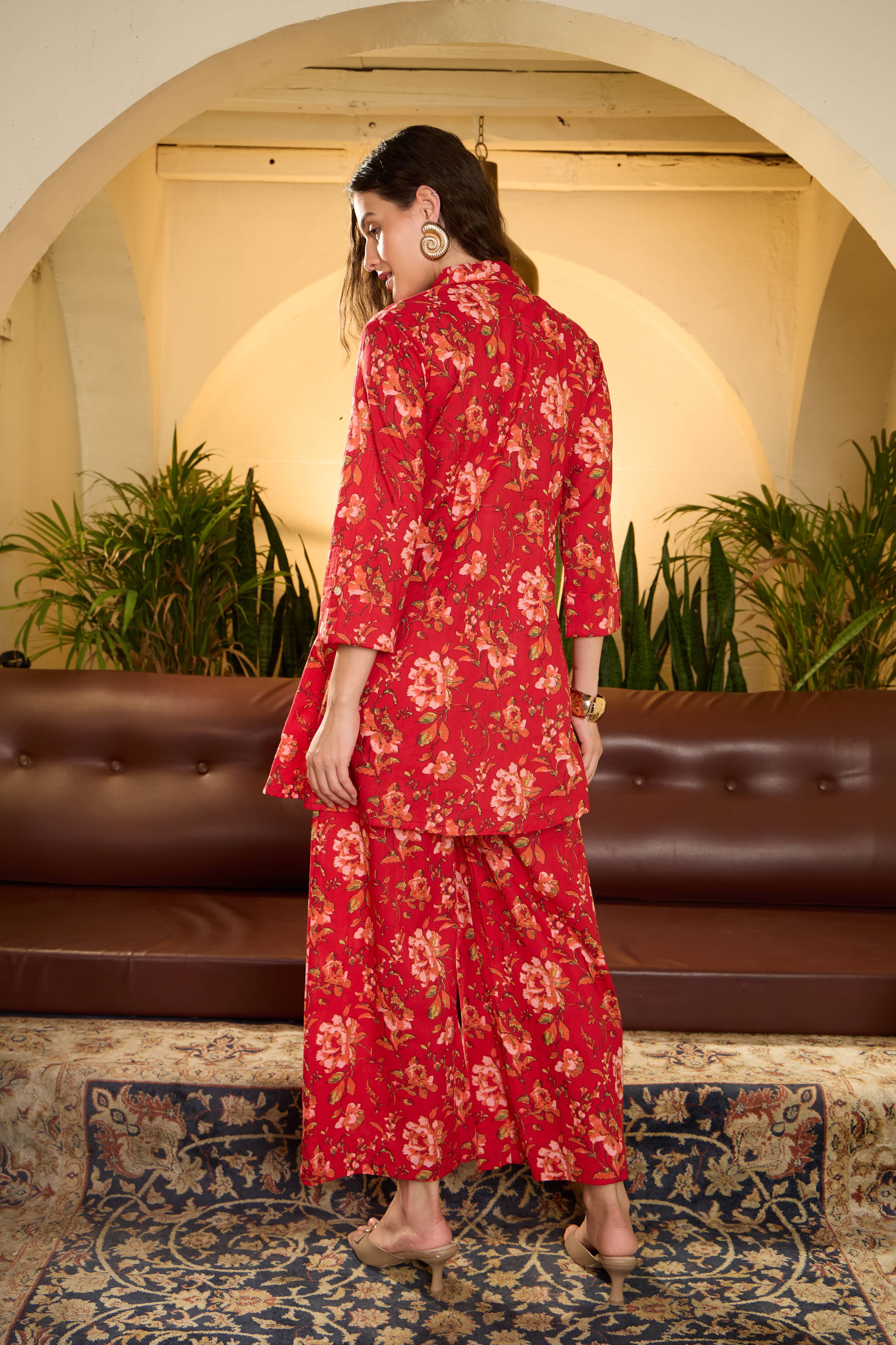 IMANA Women Cotton Printed Co-Ord Set
