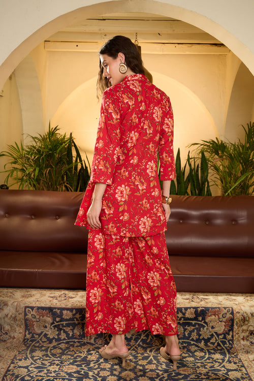 IMANA Women Cotton Printed Co-Ord Set