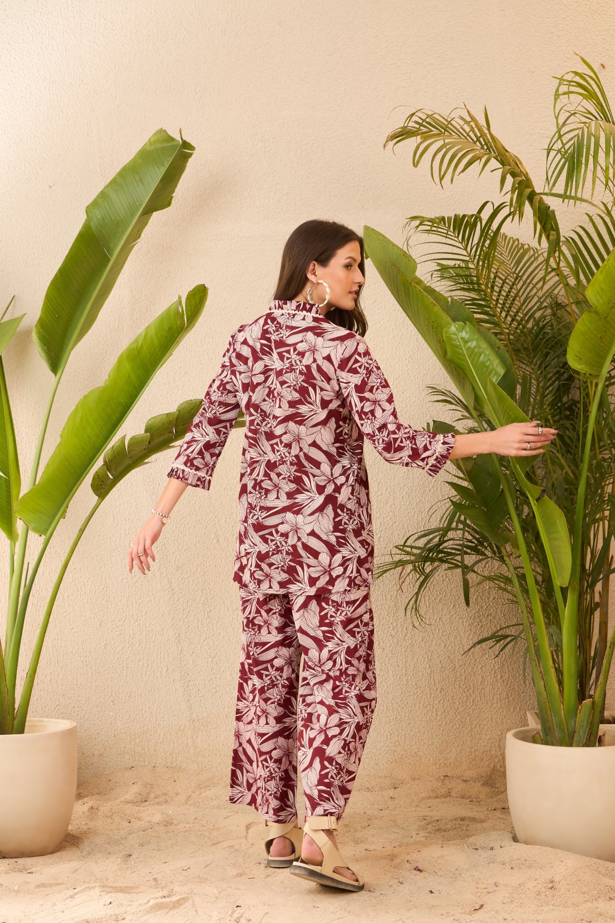 IMANA Women Cotton Printed Co-Ord Set