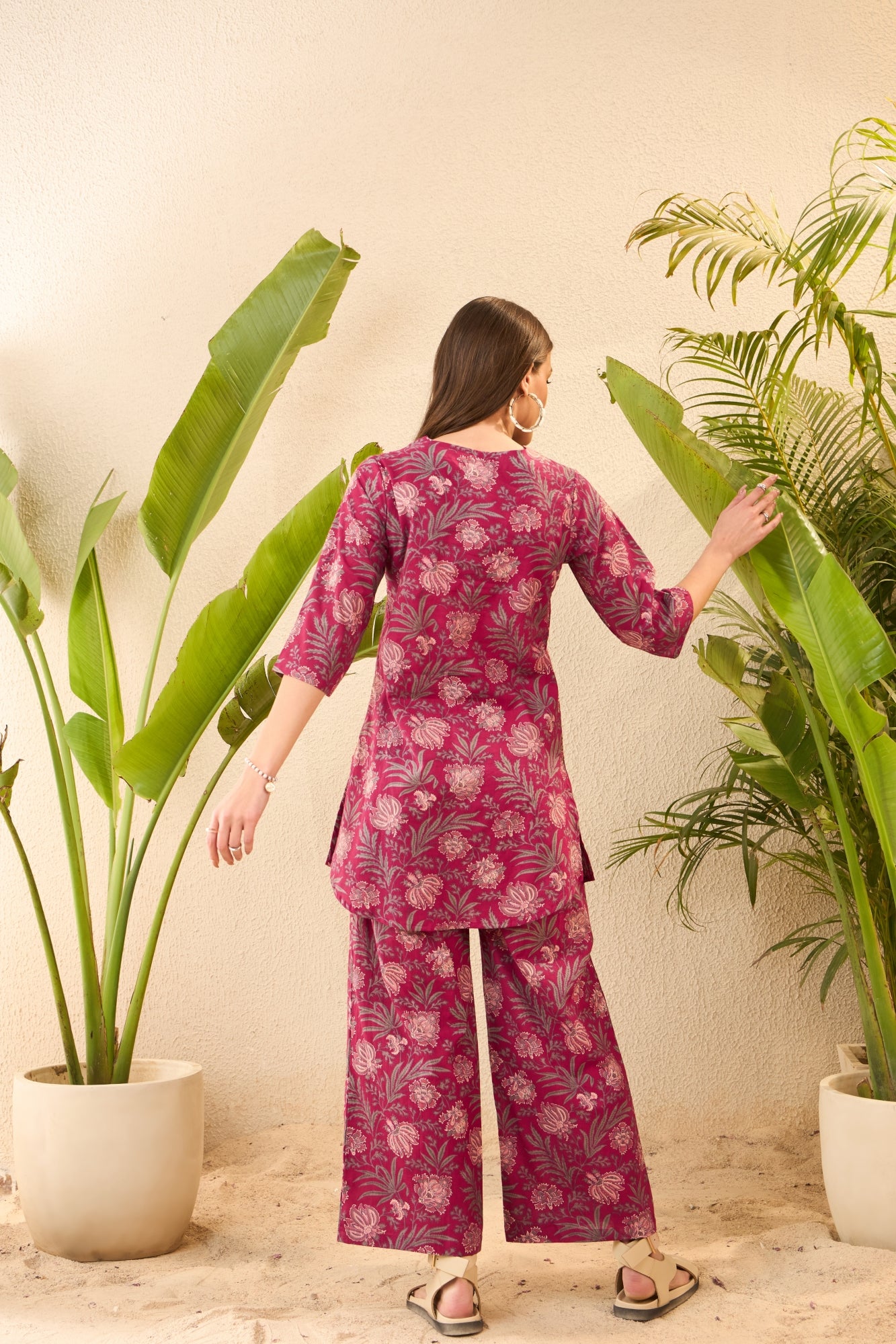 IMANA Women Cotton Printed Co-Ord Set