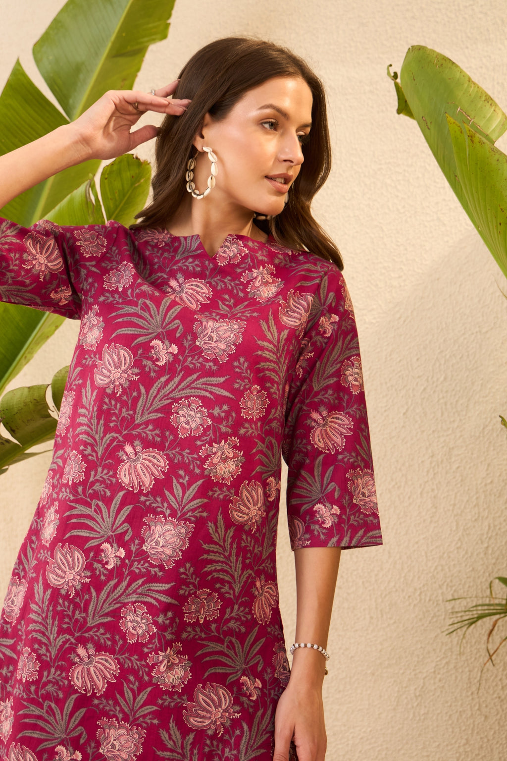 IMANA Women Cotton Printed Co-Ord Set
