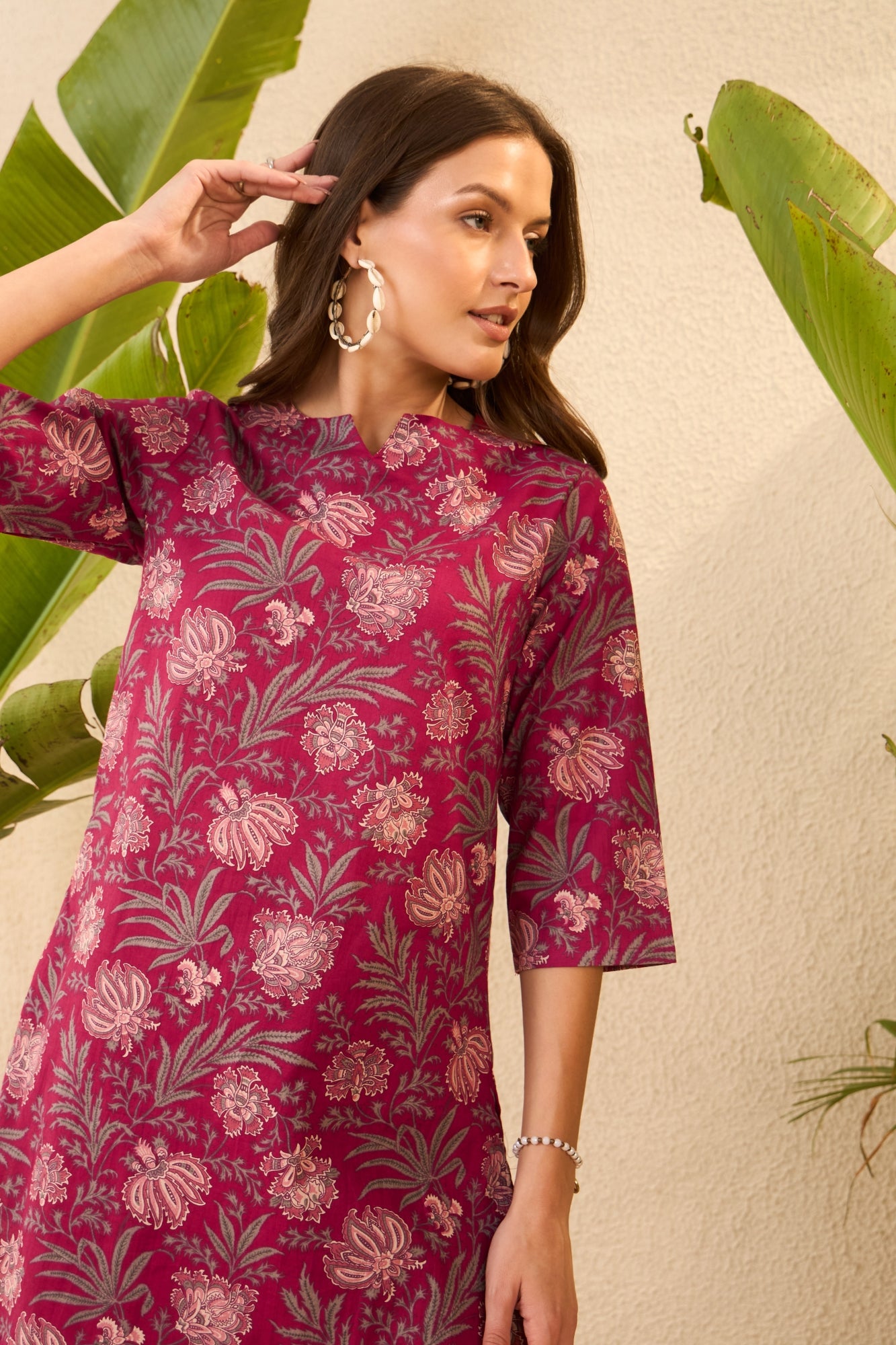 IMANA Women Cotton Printed Co-Ord Set