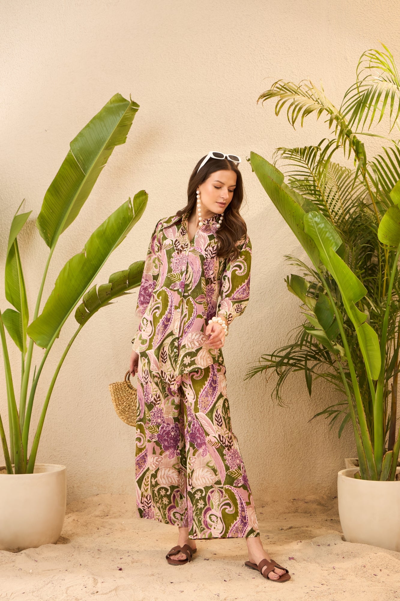 IMANA Women Cotton Printed Co-Ord Set