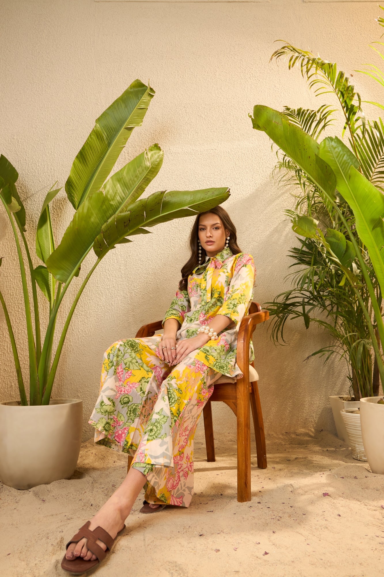 IMANA Women Cotton Printed Co-Ord Set