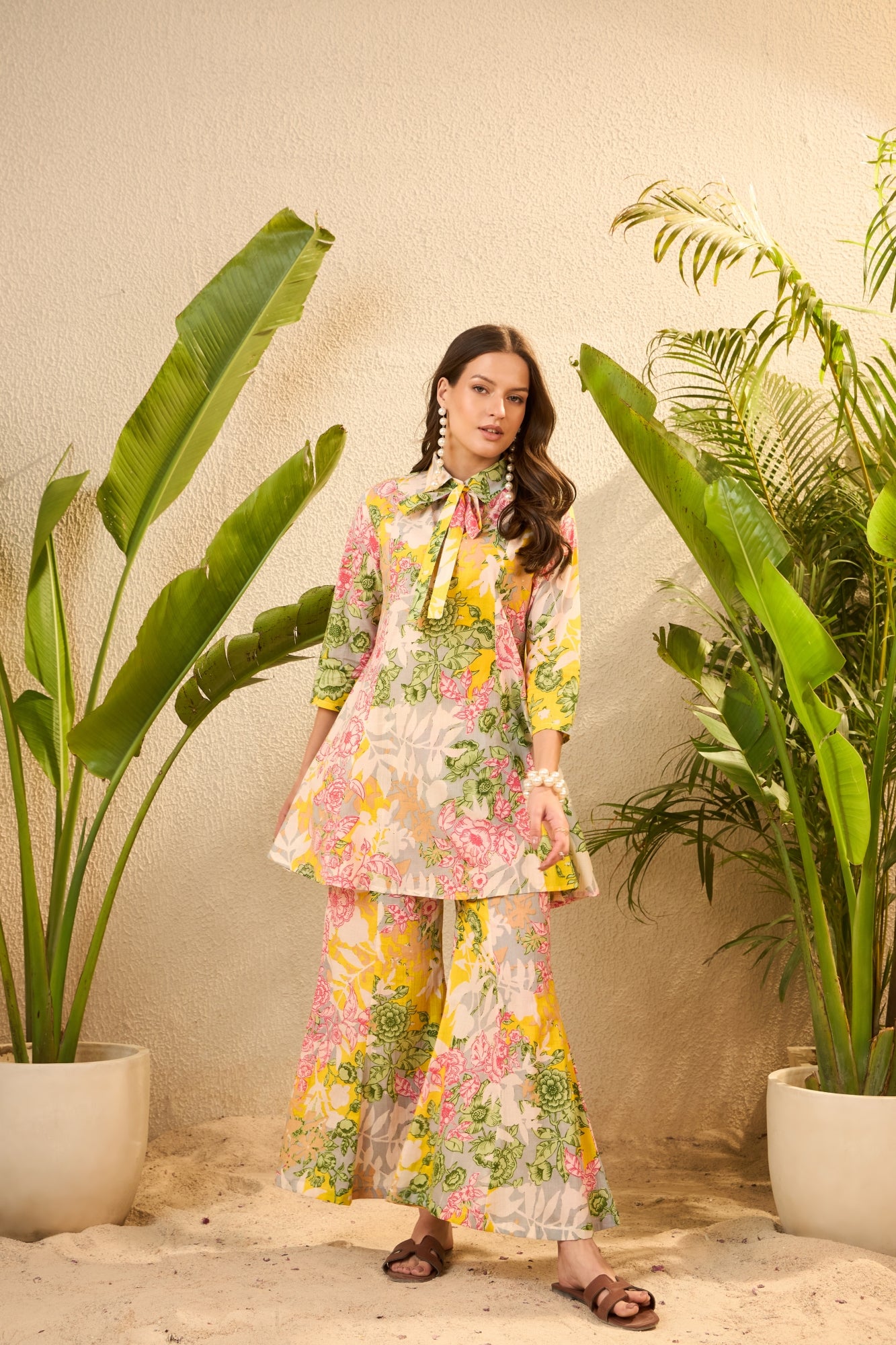 IMANA Women Cotton Printed Co-Ord Set