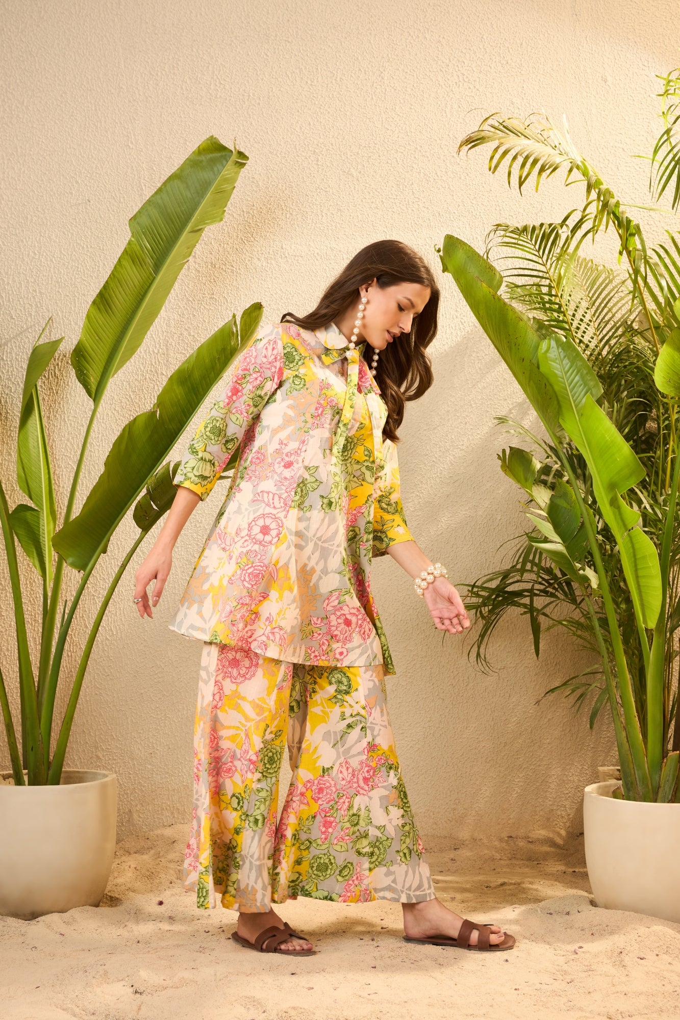 IMANA Women Cotton Printed Co-Ord Set