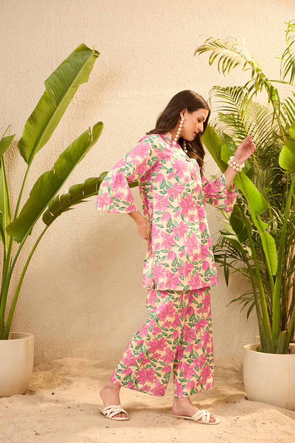 IMANA Women Cotton Printed Co-Ord Set