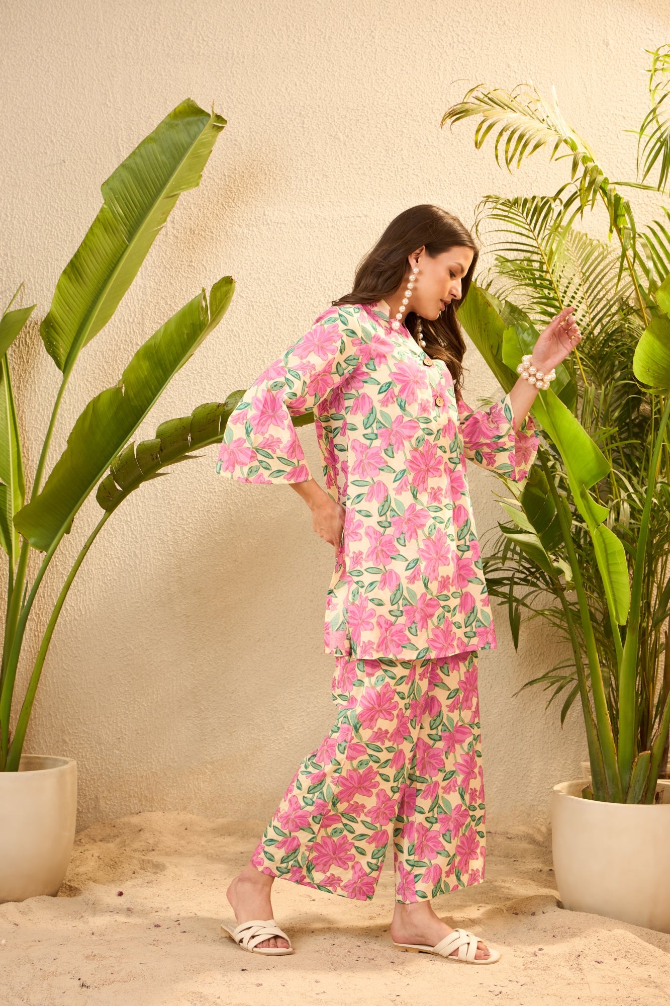 IMANA Women Cotton Printed Co-Ord Set