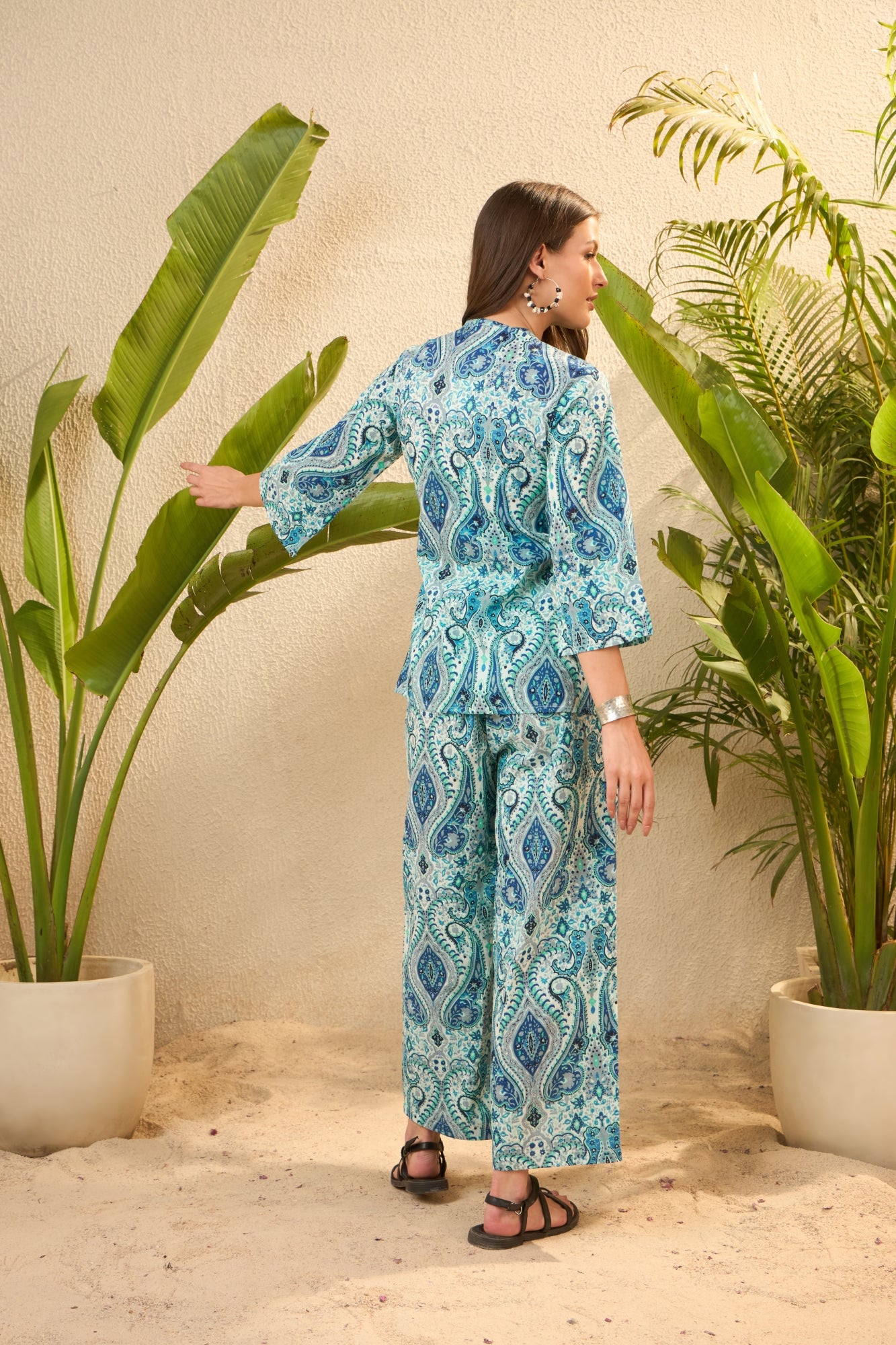 IMANA Women Cotton Printed Co-Ord Set