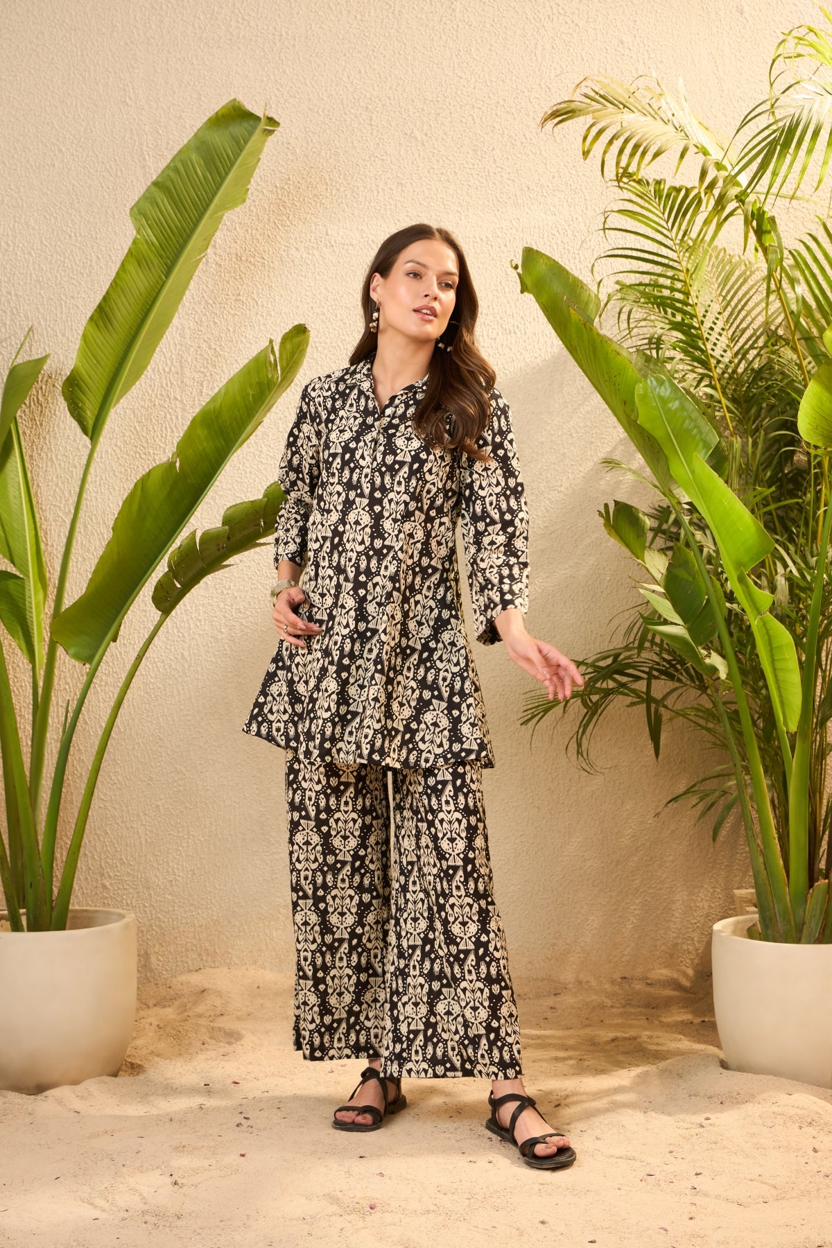 IMANA Women Cotton Printed Co-Ord Set