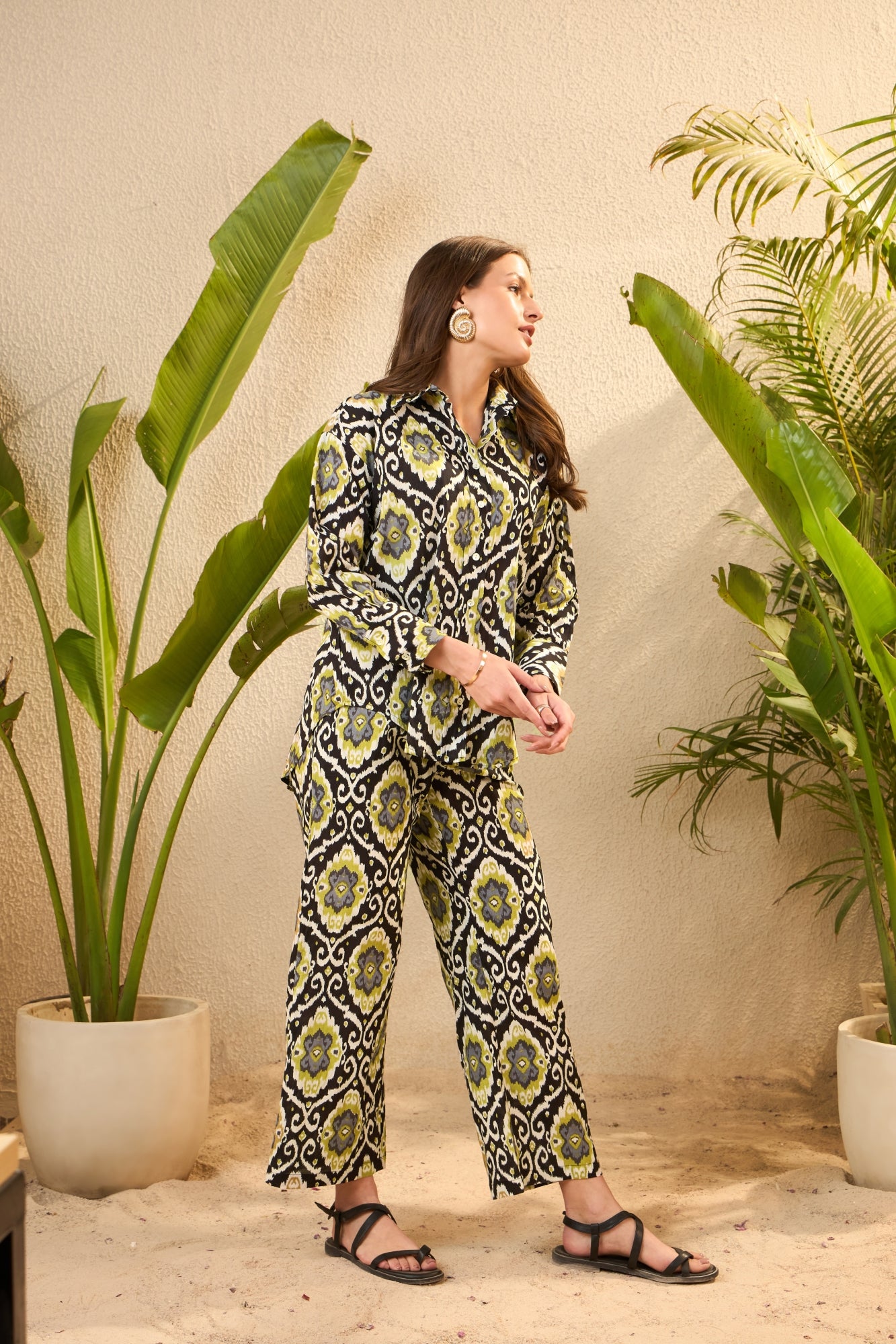 IMANA Women Cotton Printed Co-Ord Set