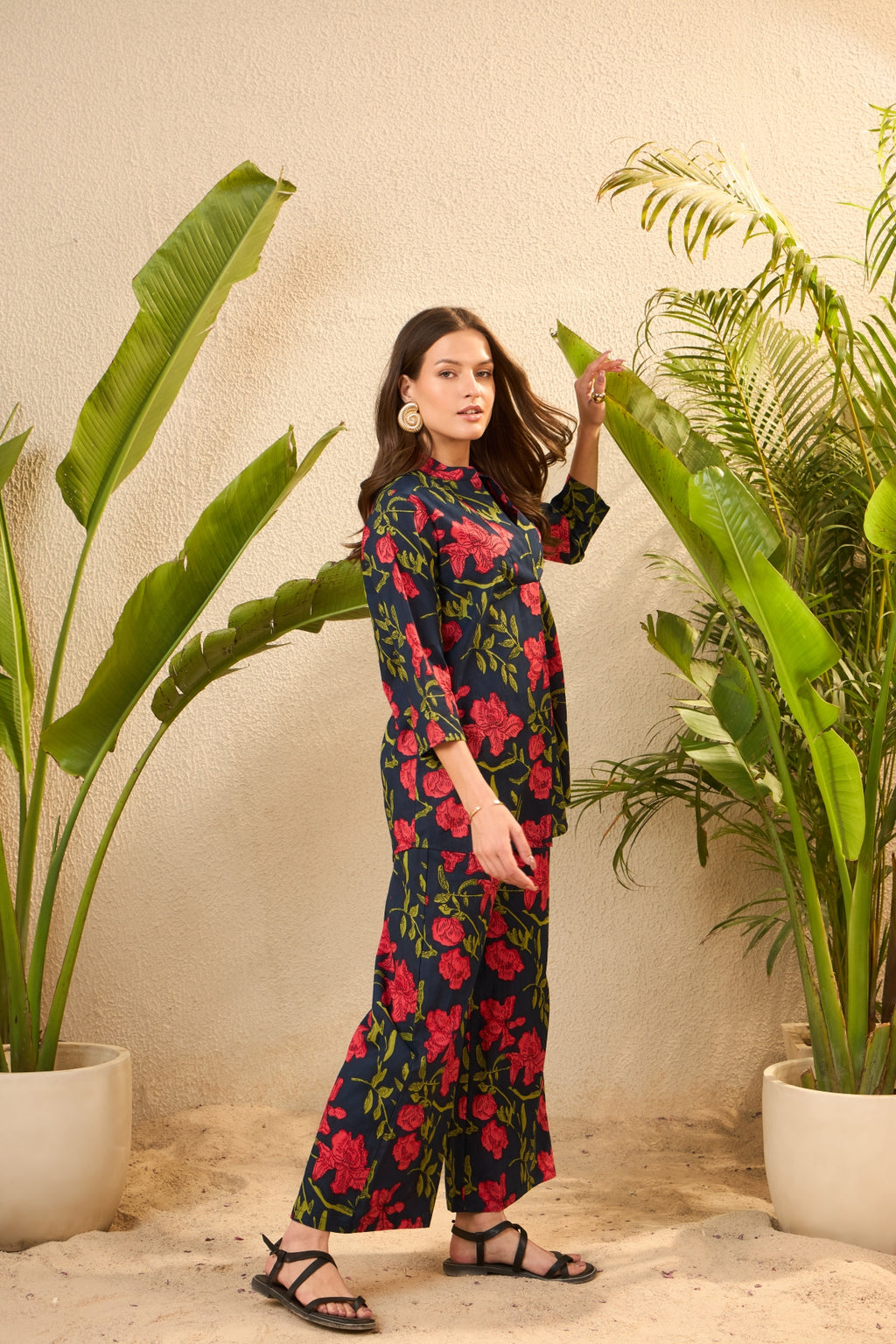 IMANA Women Cotton Printed Co-Ord Set