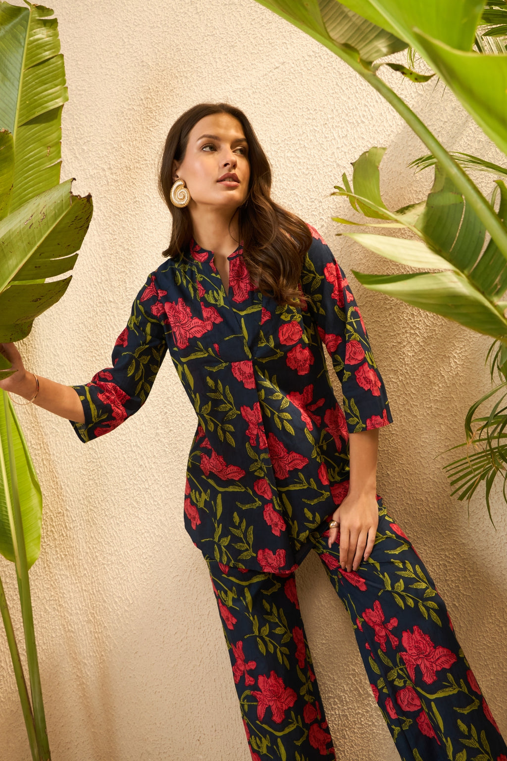 IMANA Women Cotton Printed Co-Ord Set