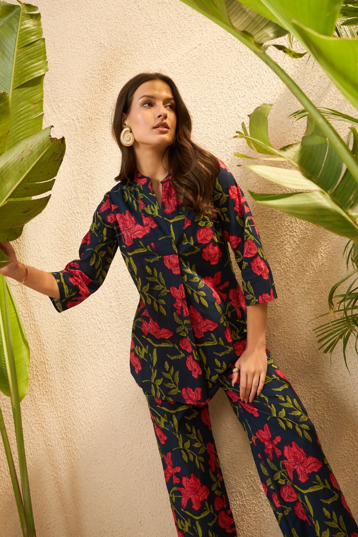 IMANA Women Cotton Printed Co-Ord Set