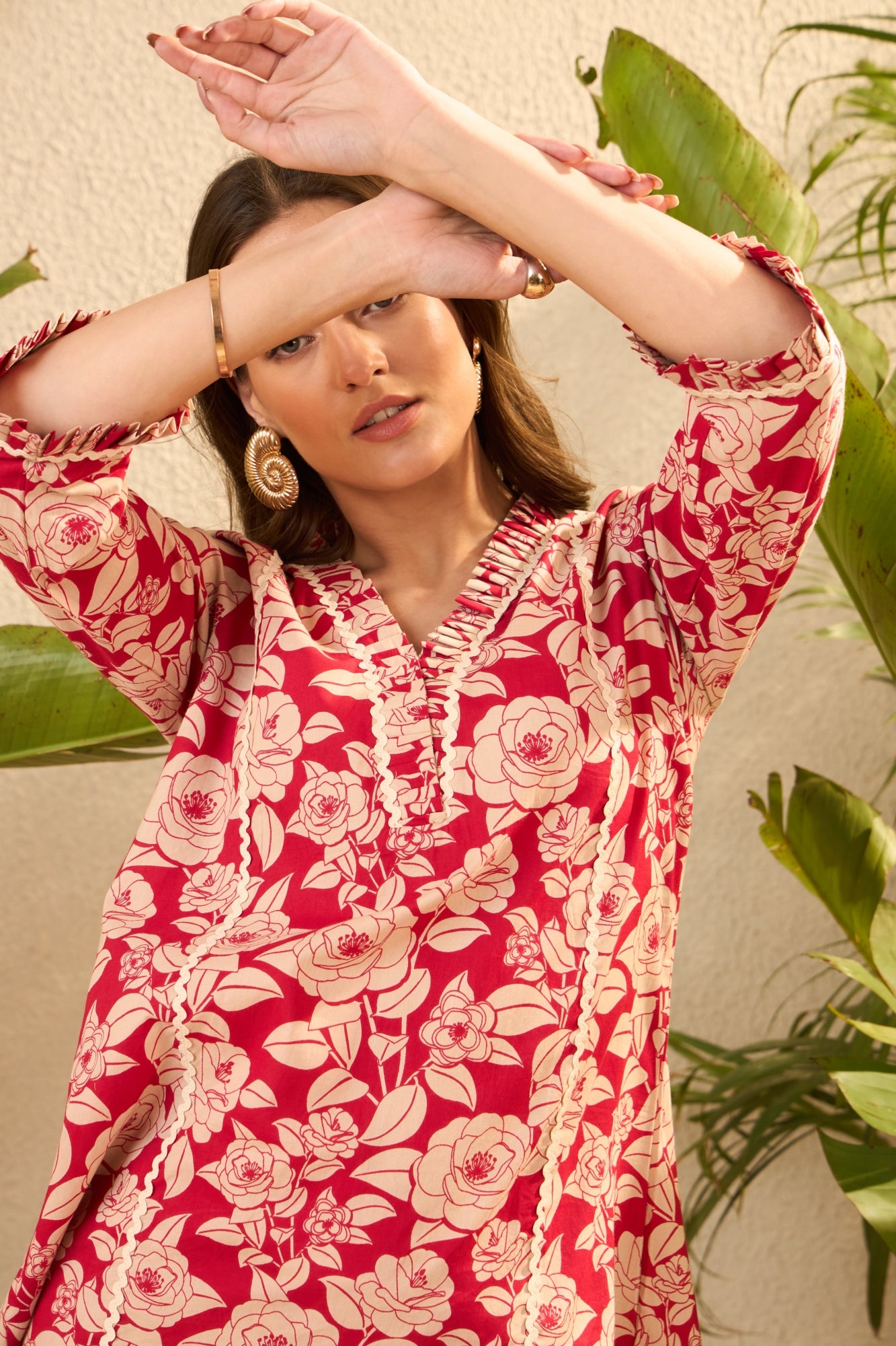 IMANA Women Cotton Printed Co-Ord Set