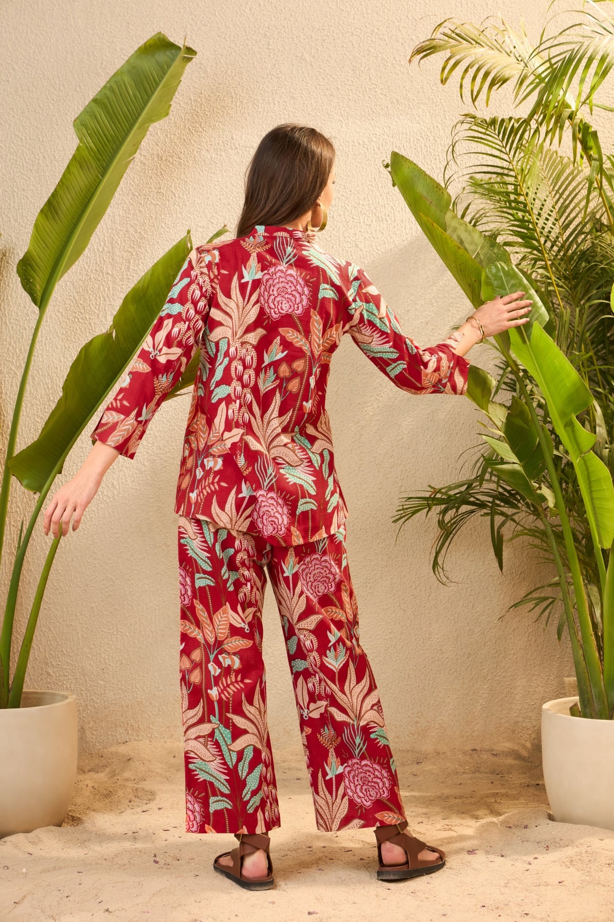 IMANA Women Cotton Printed Co-Ord Set