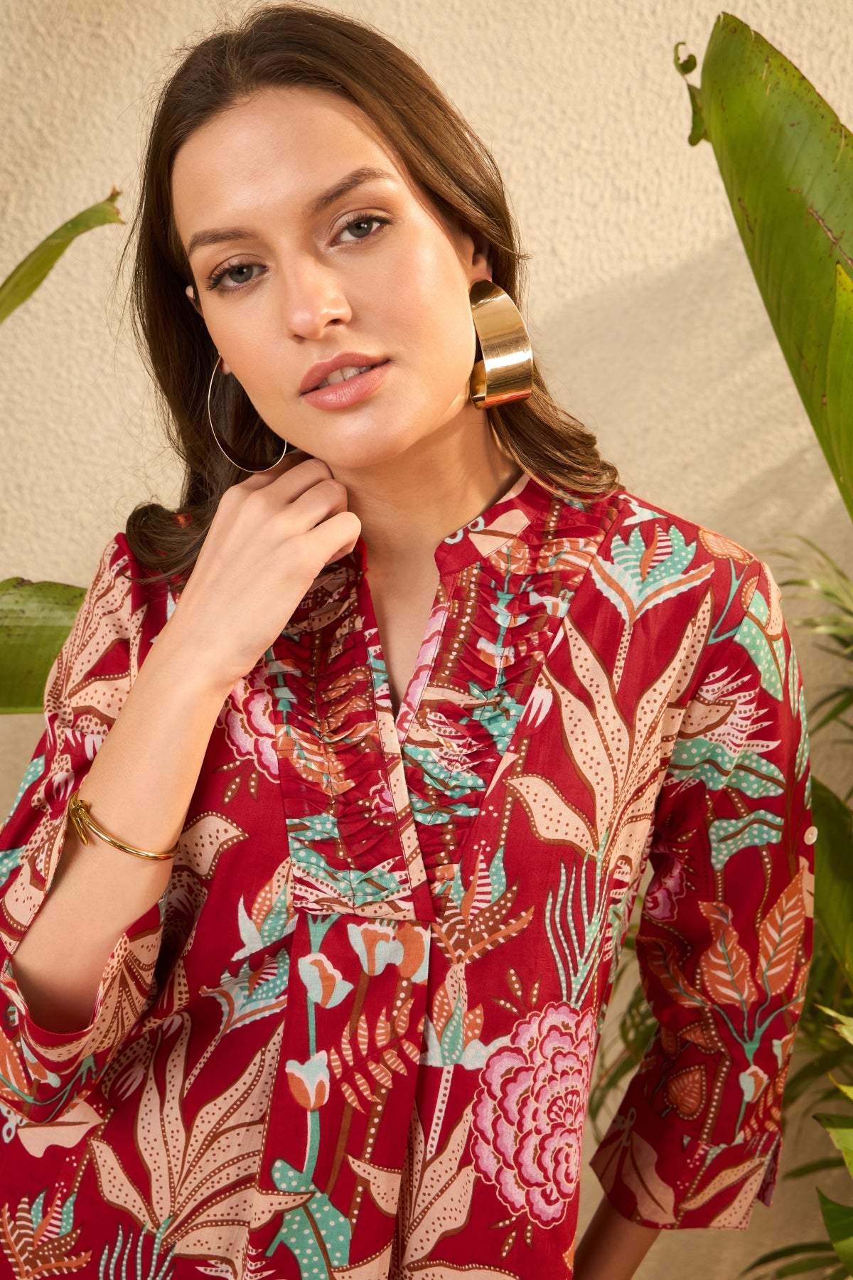 IMANA Women Cotton Printed Co-Ord Set