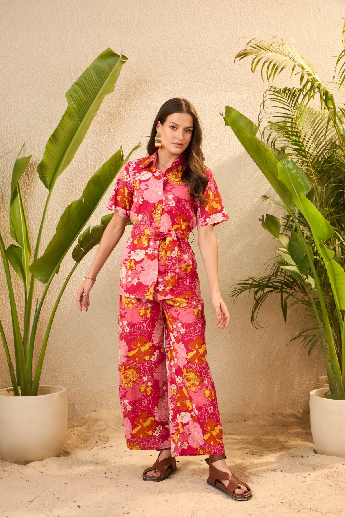 IMANA Women Cotton Printed Co-Ord Set