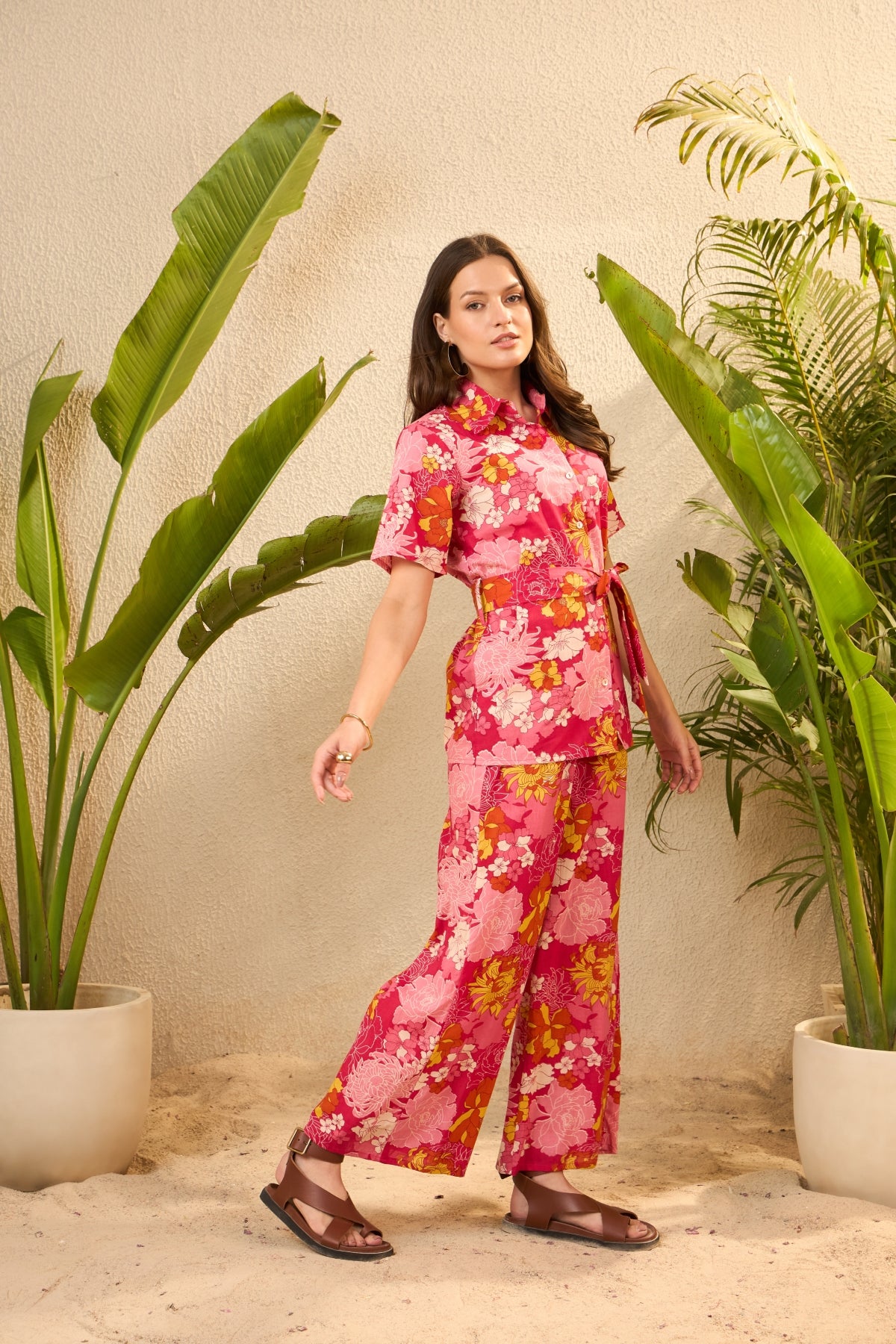 IMANA Women Cotton Printed Co-Ord Set