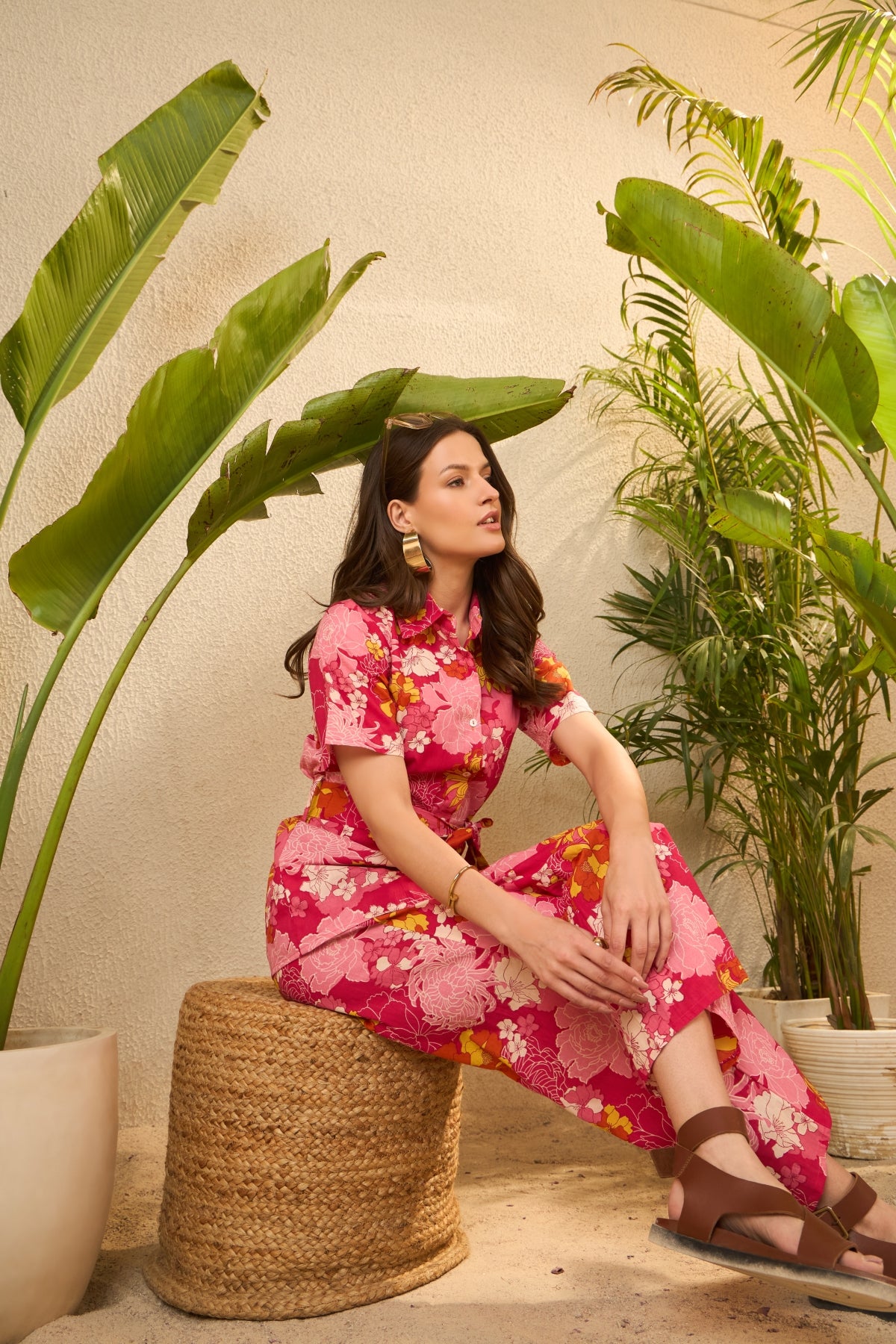 IMANA Women Cotton Printed Co-Ord Set