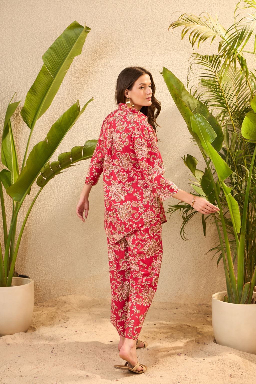 IMANA Women Cotton Printed Co-Ord Set