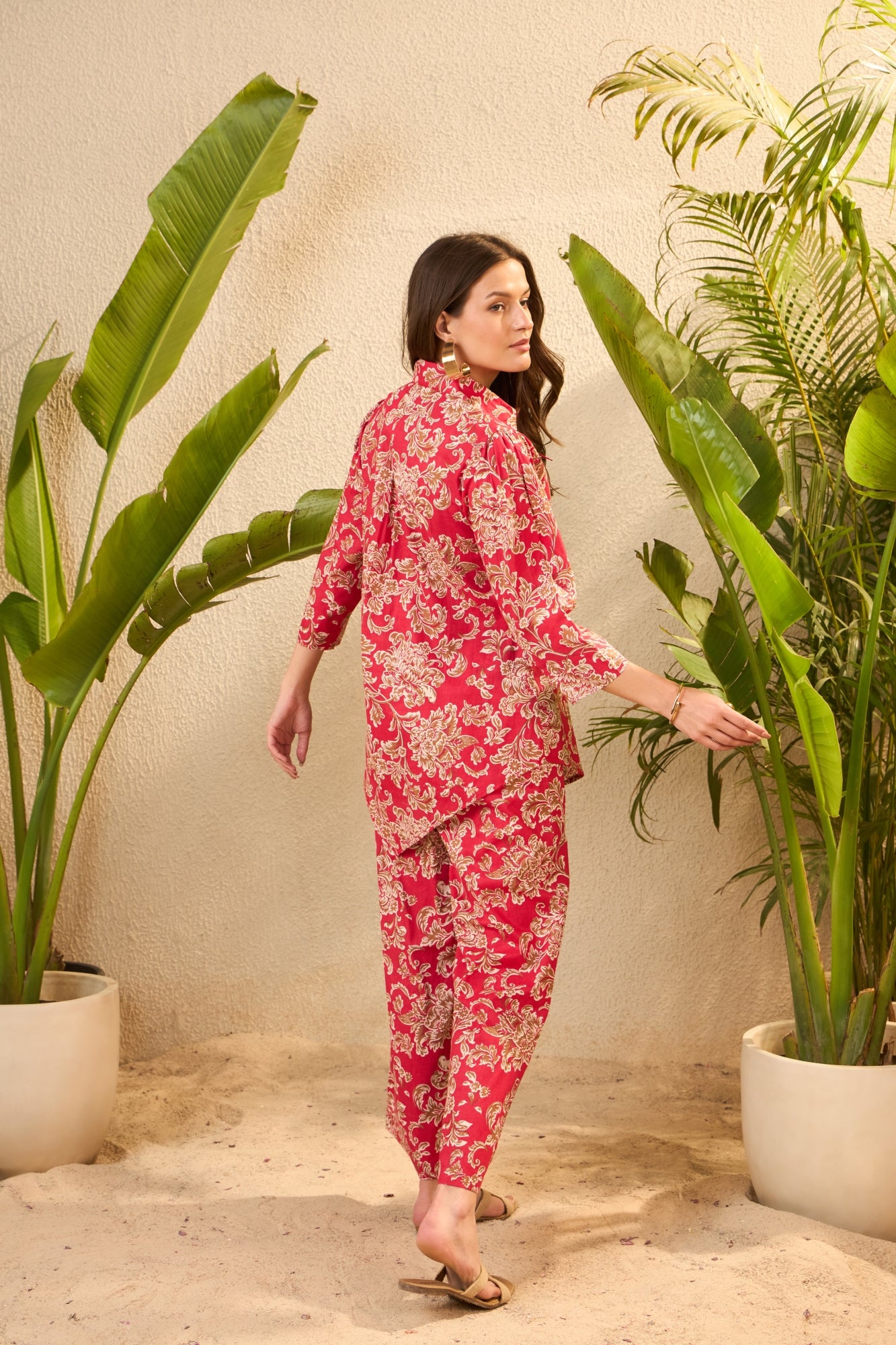 IMANA Women Cotton Printed Co-Ord Set