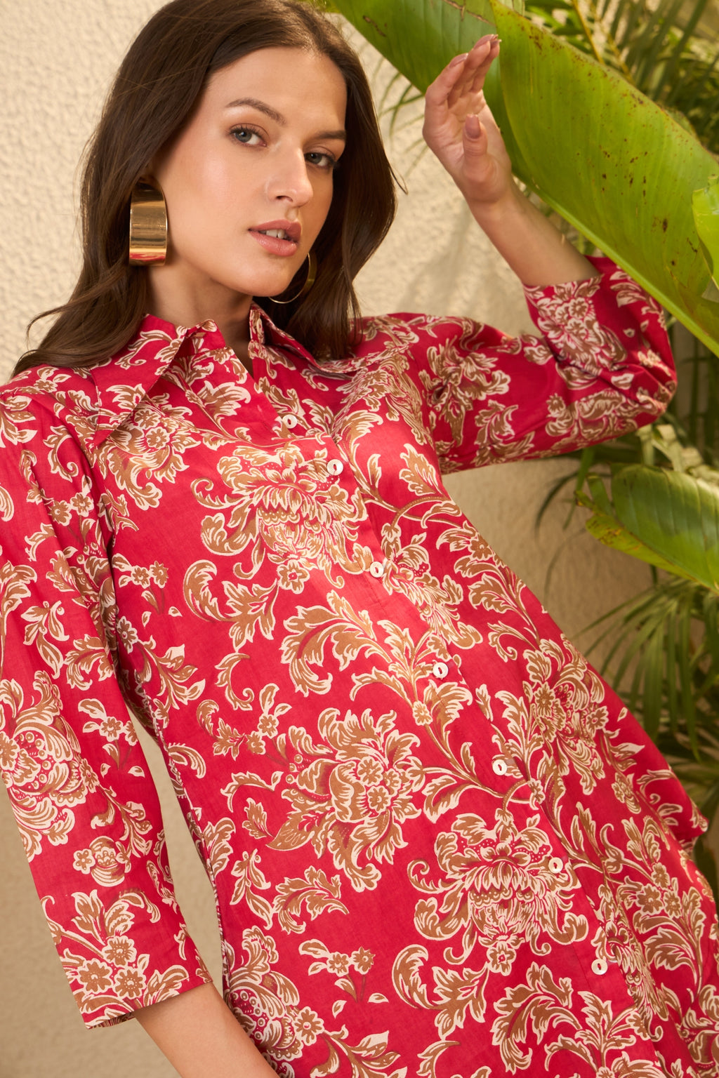 IMANA Women Cotton Printed Co-Ord Set