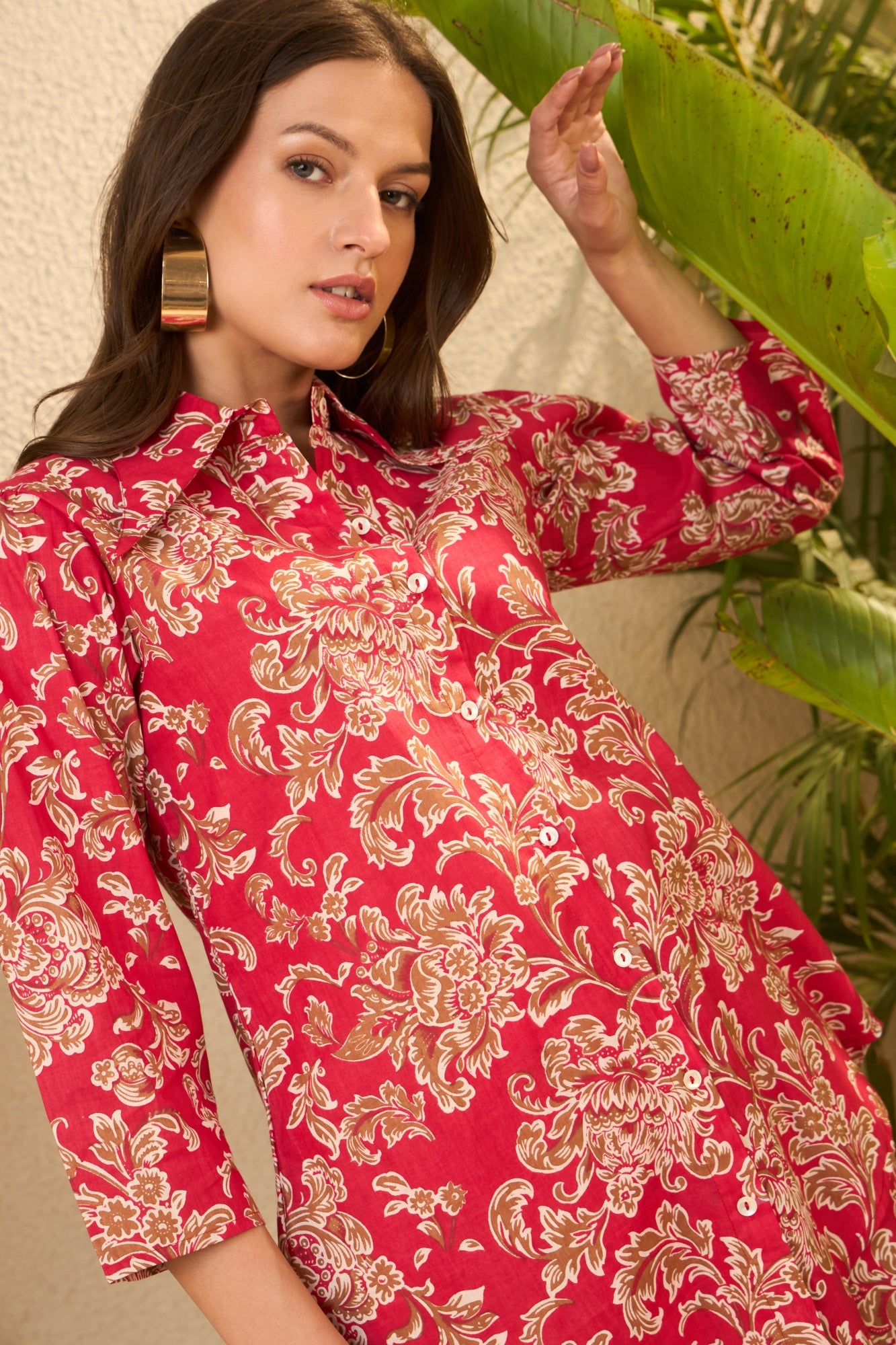 IMANA Women Cotton Printed Co-Ord Set