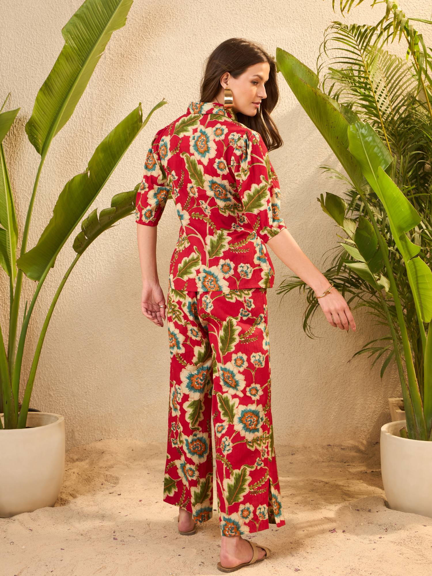 IMANA Women Cotton Printed Co-Ord Set