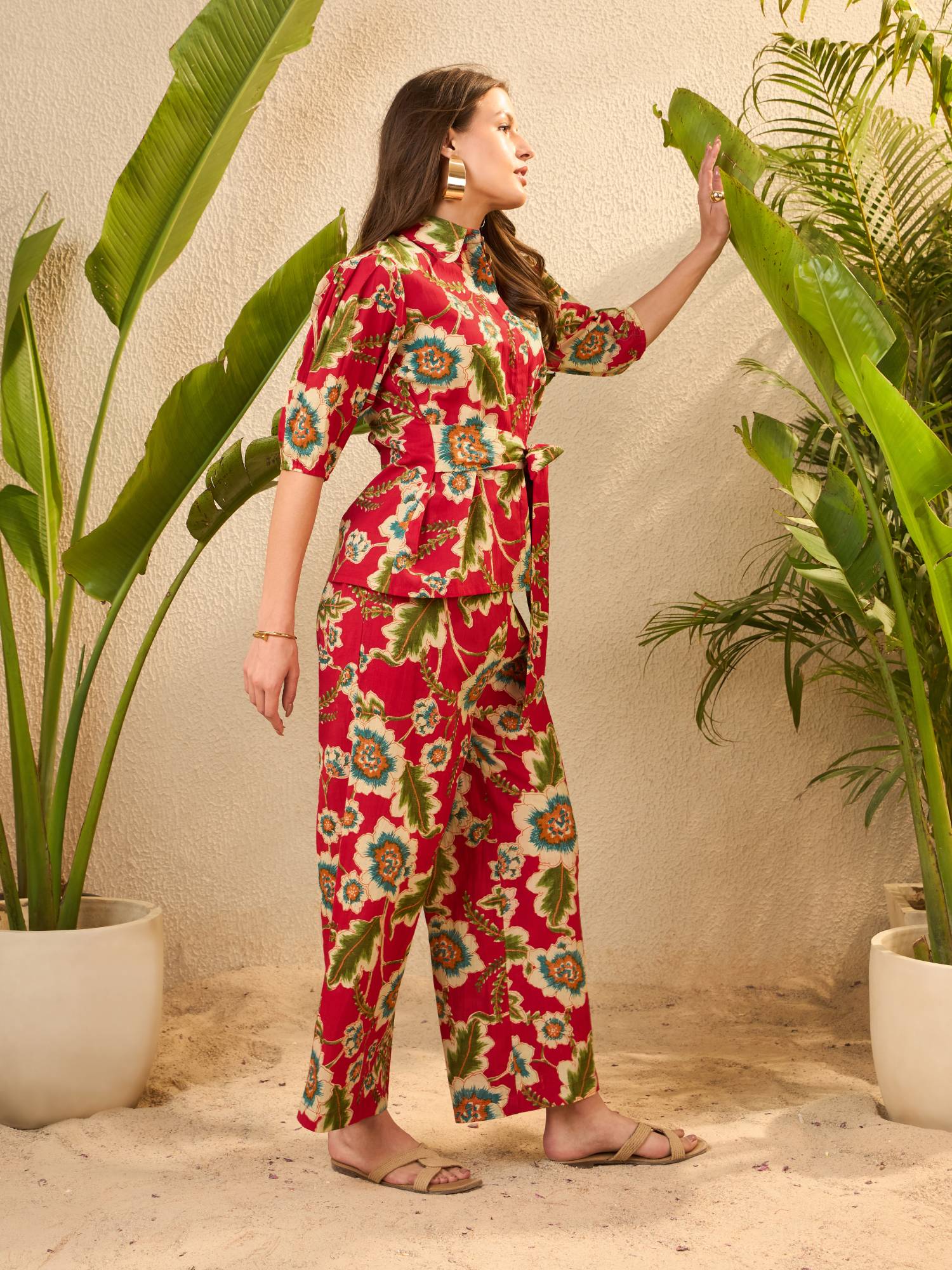 IMANA Women Cotton Printed Co-Ord Set