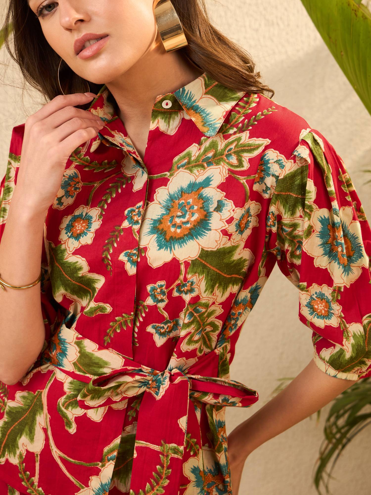IMANA Women Cotton Printed Co-Ord Set