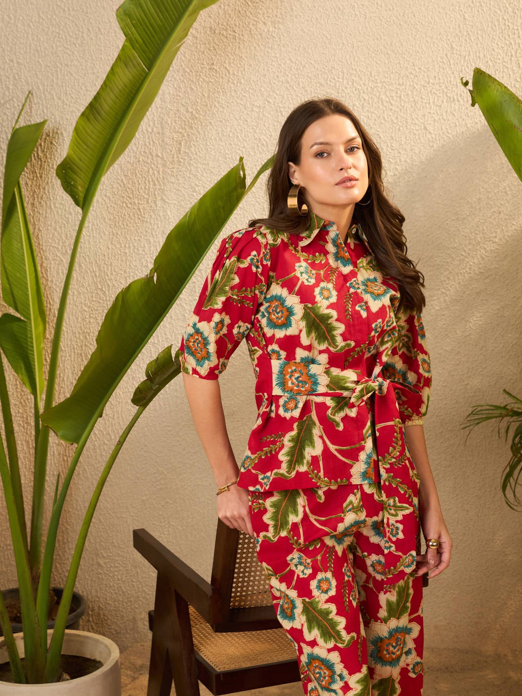 IMANA Women Cotton Printed Co-Ord Set