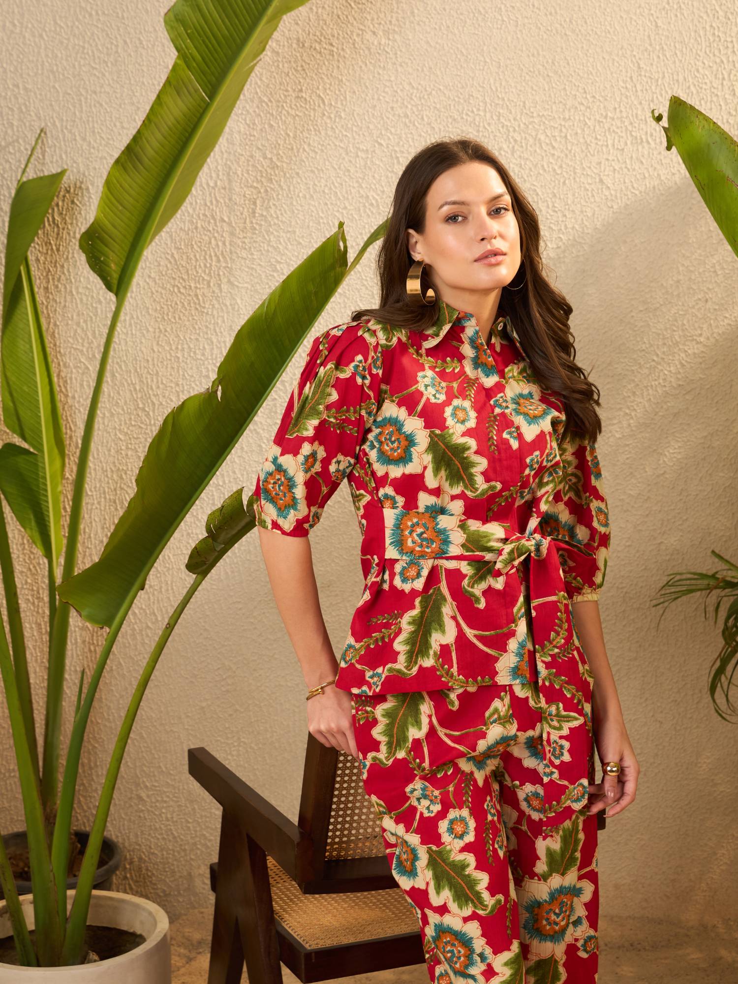 IMANA Women Cotton Printed Co-Ord Set