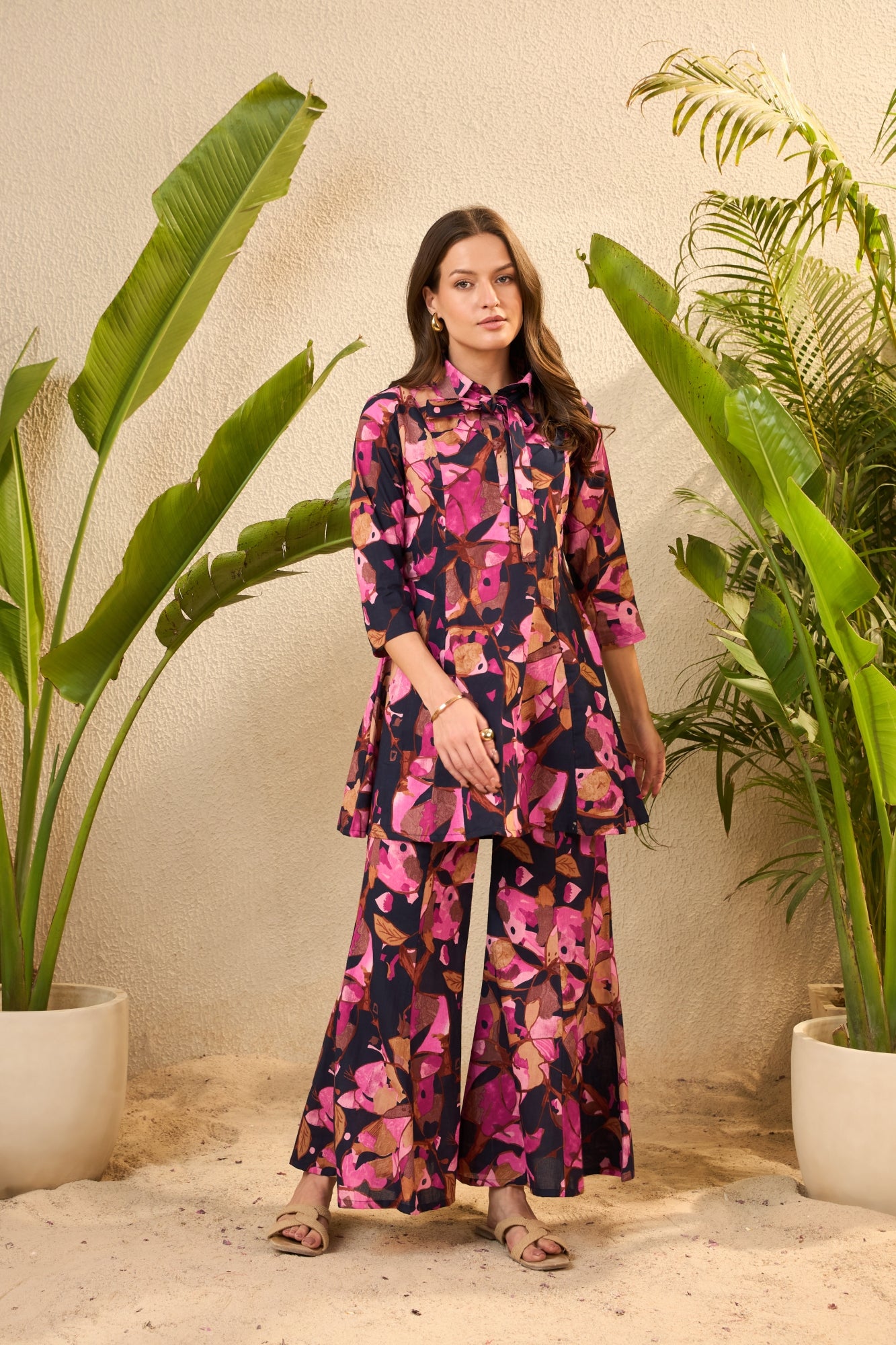 IMANA Women Cotton Printed Co-Ord Set