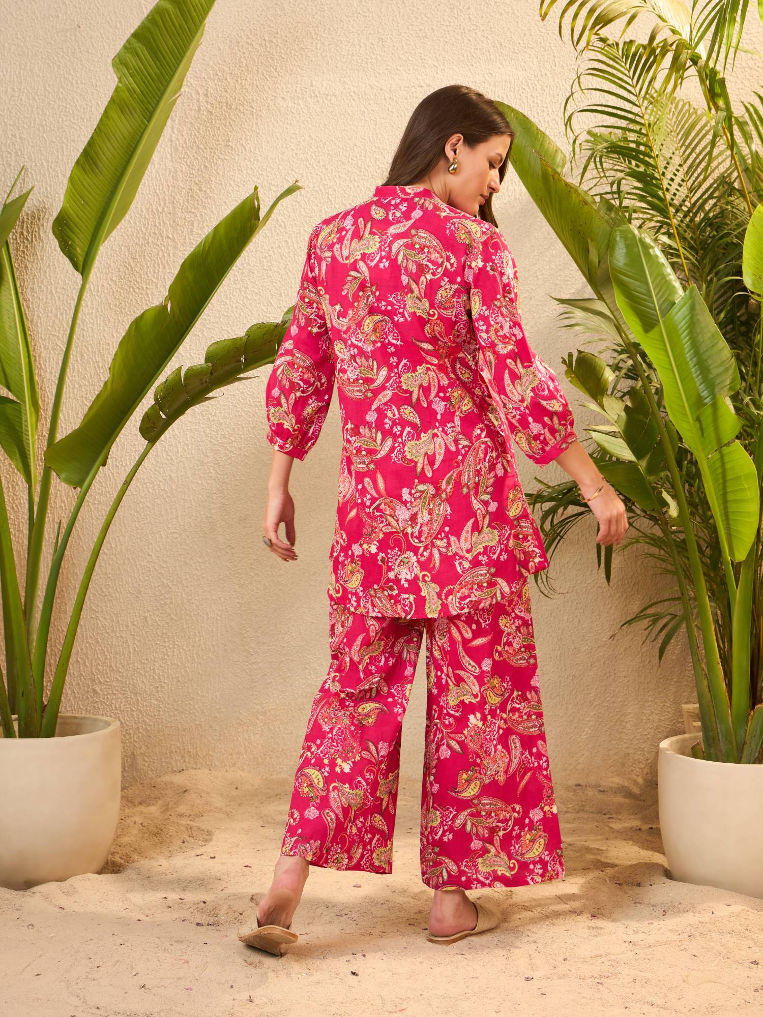 IMANA Women Cotton Printed Co-Ord Set