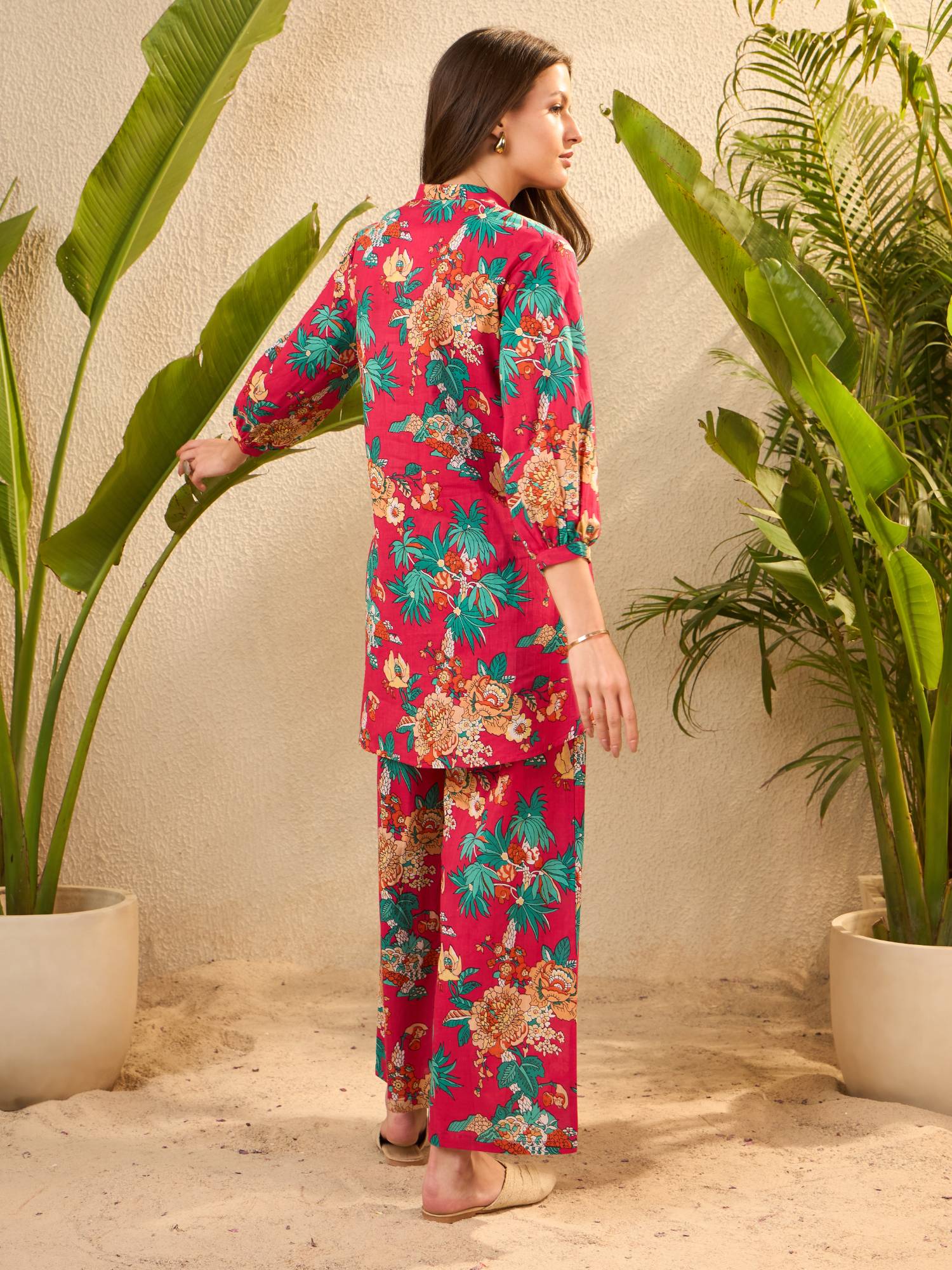 IMANA Women Cotton Printed Co-Ord Set