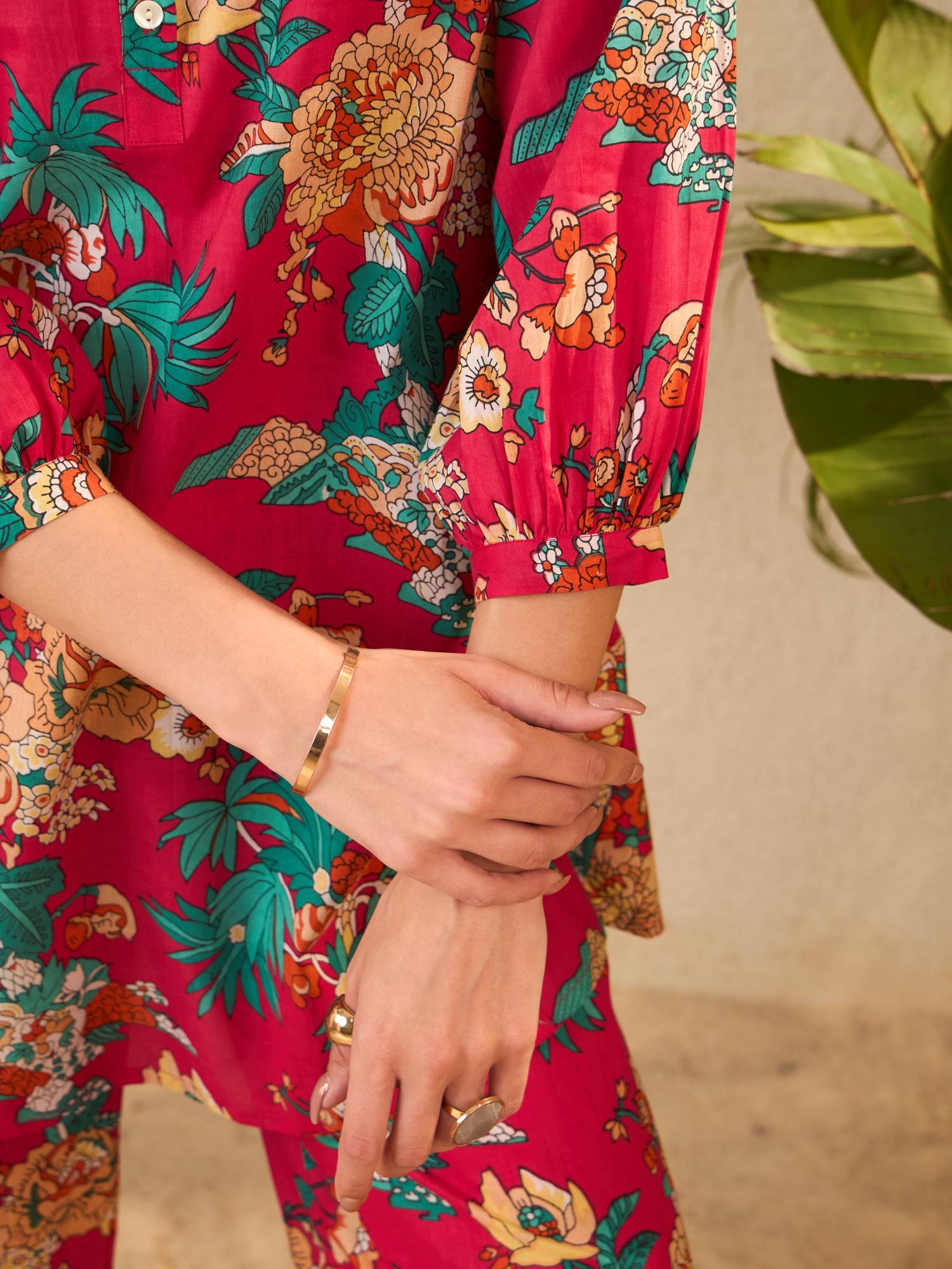 IMANA Women Cotton Printed Co-Ord Set