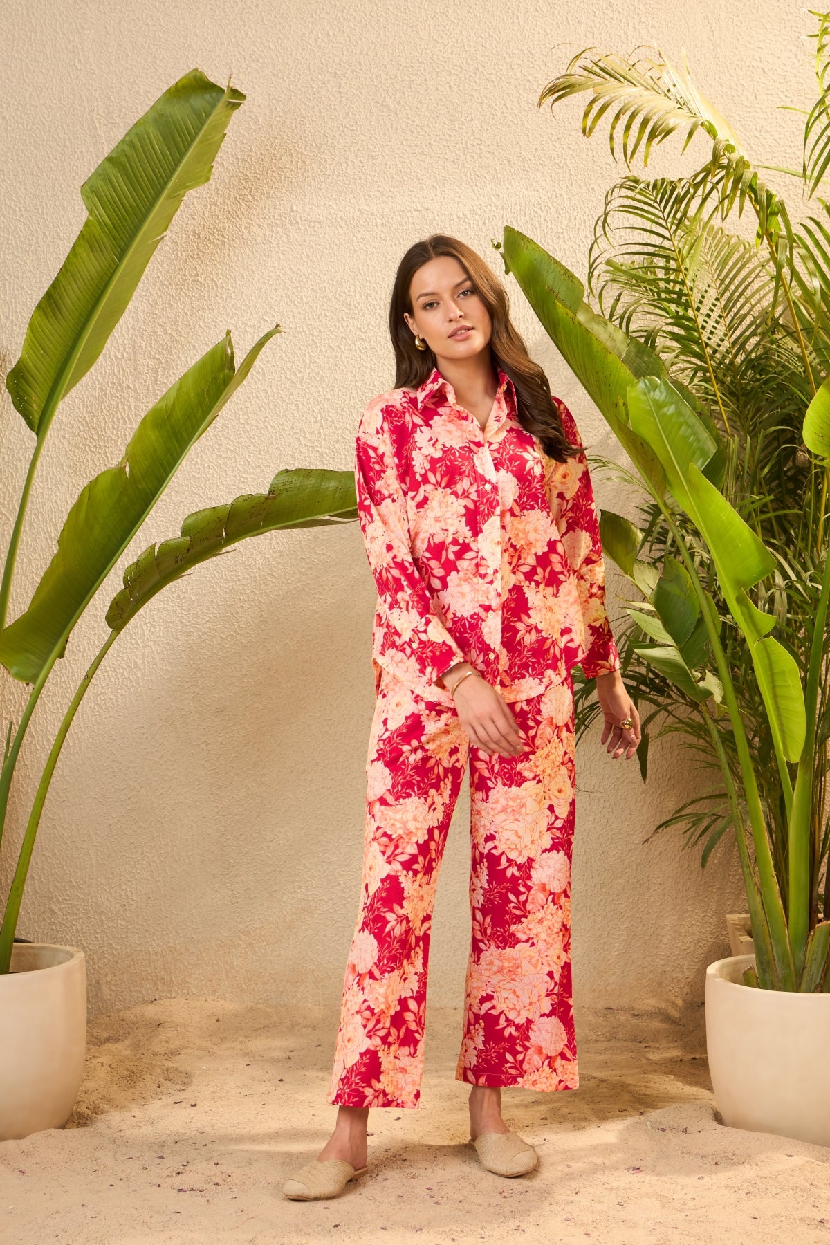 IMANA Women Cotton Printed Co-Ord Set