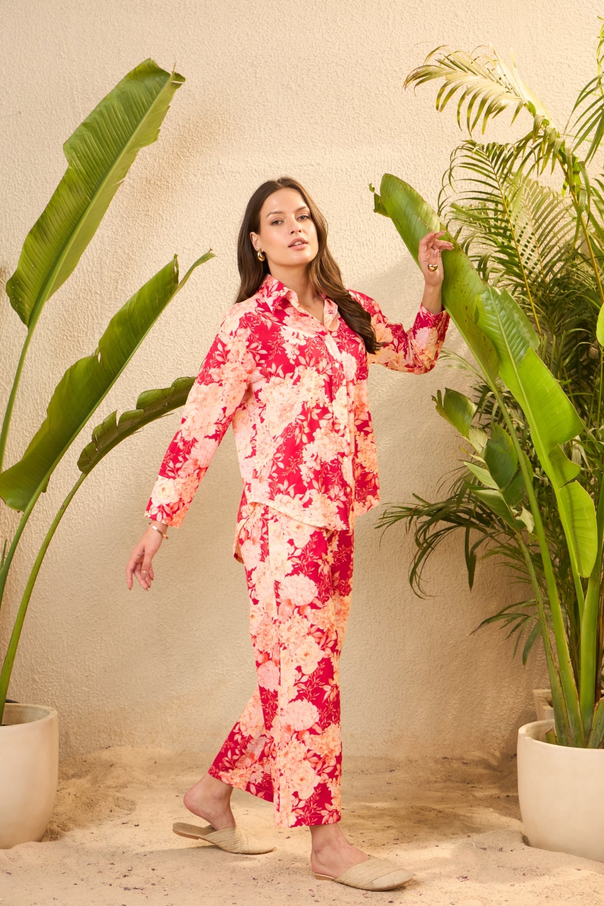 IMANA Women Cotton Printed Co-Ord Set