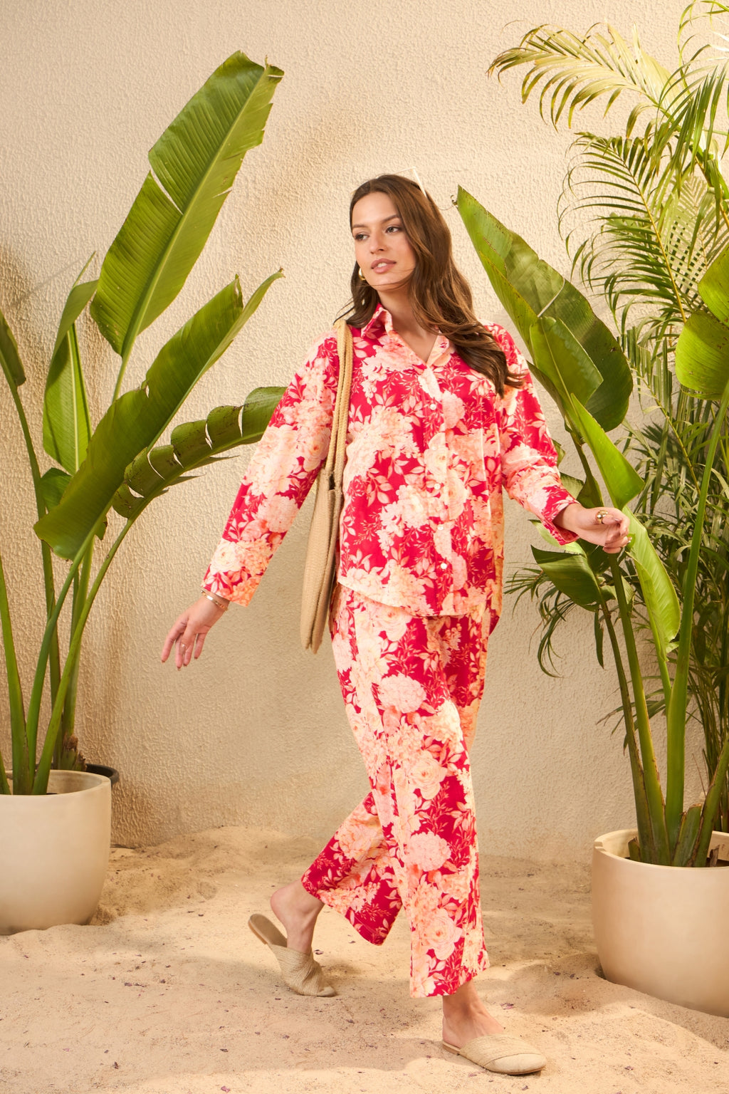 IMANA Women Cotton Printed Co-Ord Set