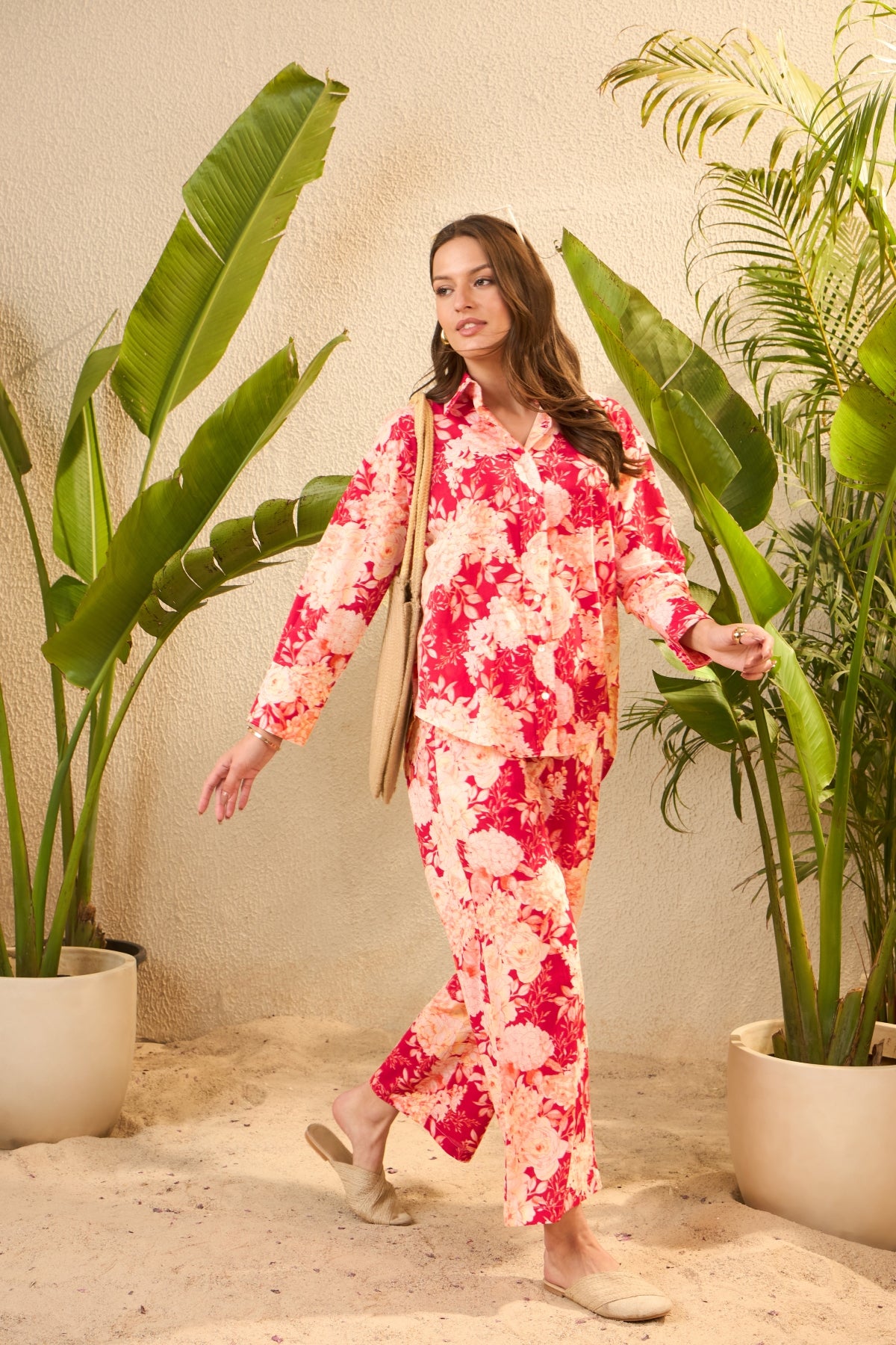 IMANA Women Cotton Printed Co-Ord Set