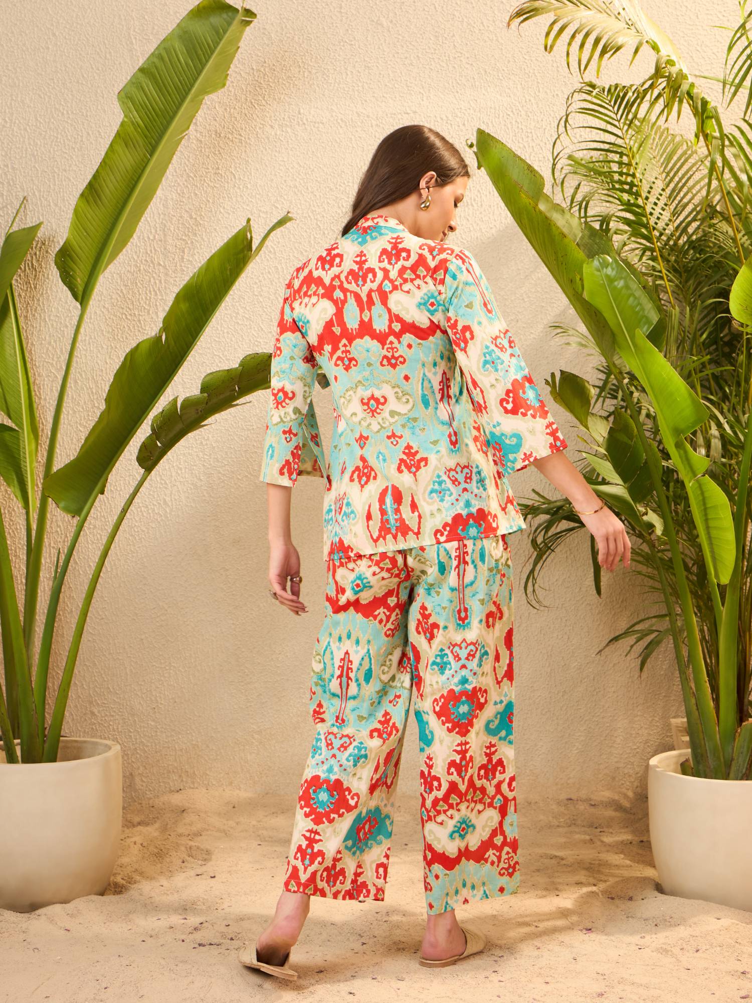 IMANA Women Cotton Printed Co-Ord Set