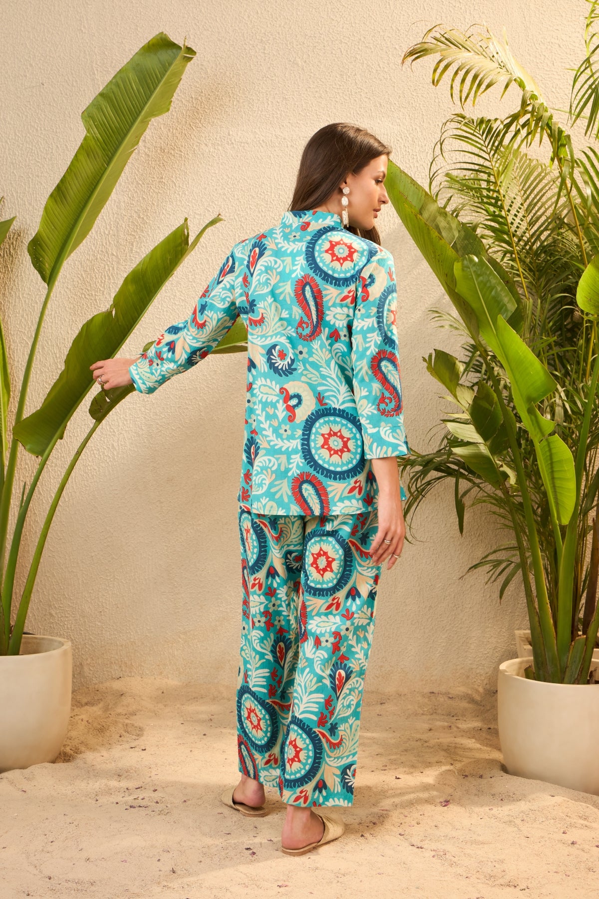 IMANA Women Cotton Printed Co-Ord Set