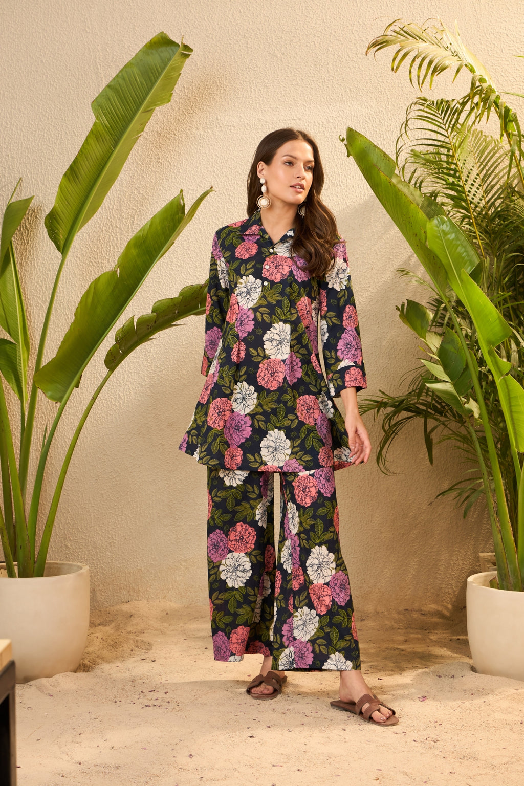 IMANA Women Cotton Printed Co-Ord Set