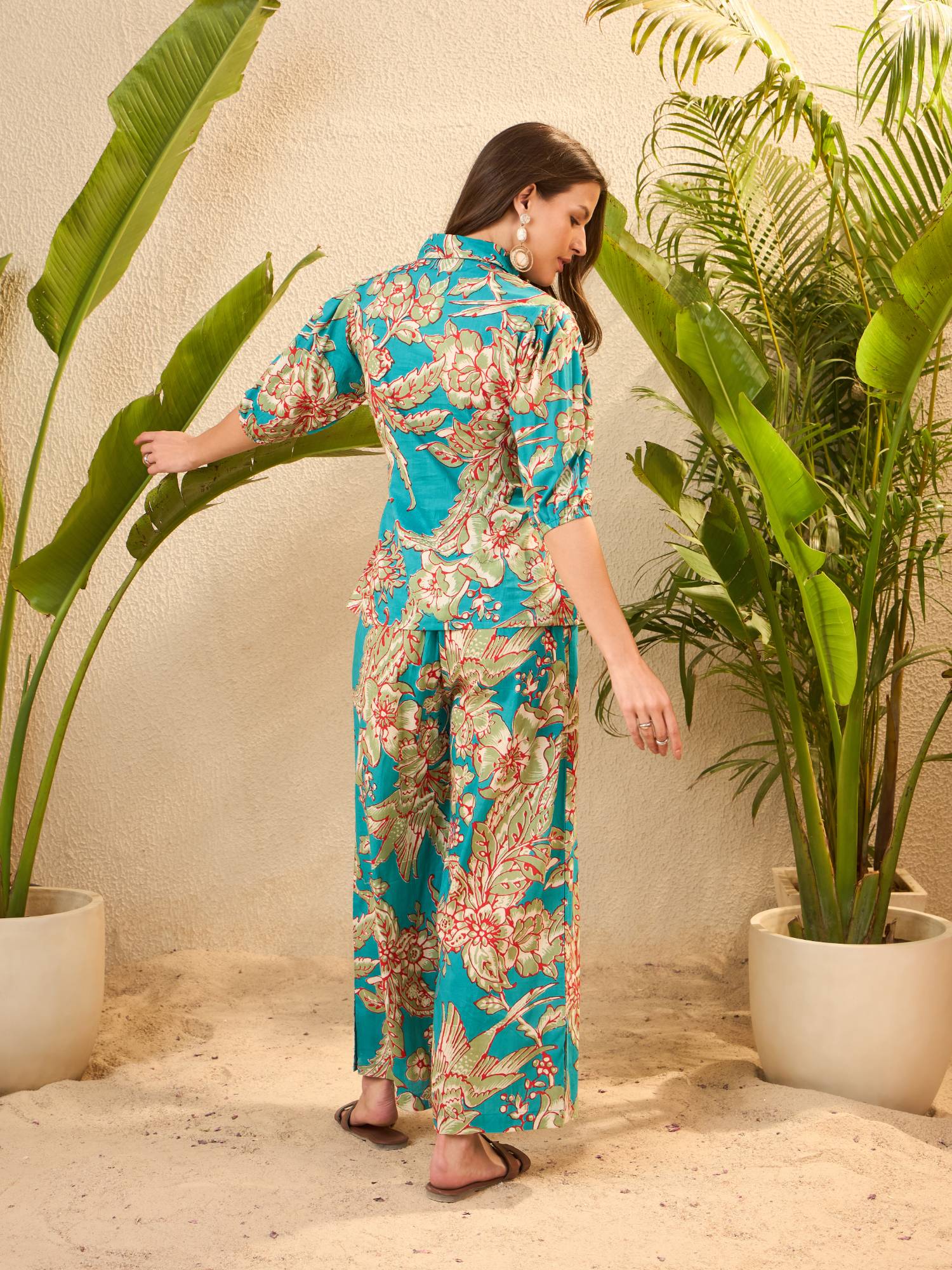 IMANA Women Cotton Printed Co-Ord Set
