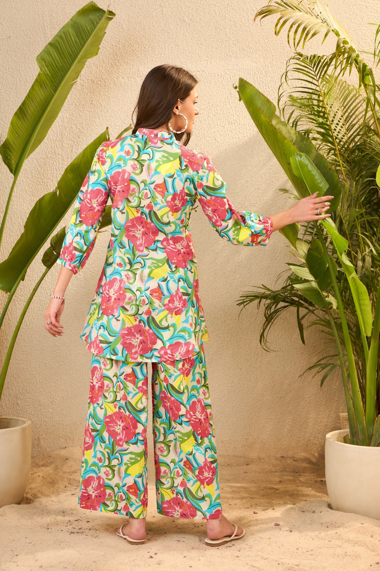 IMANA Women Cotton Printed Co-Ord Set