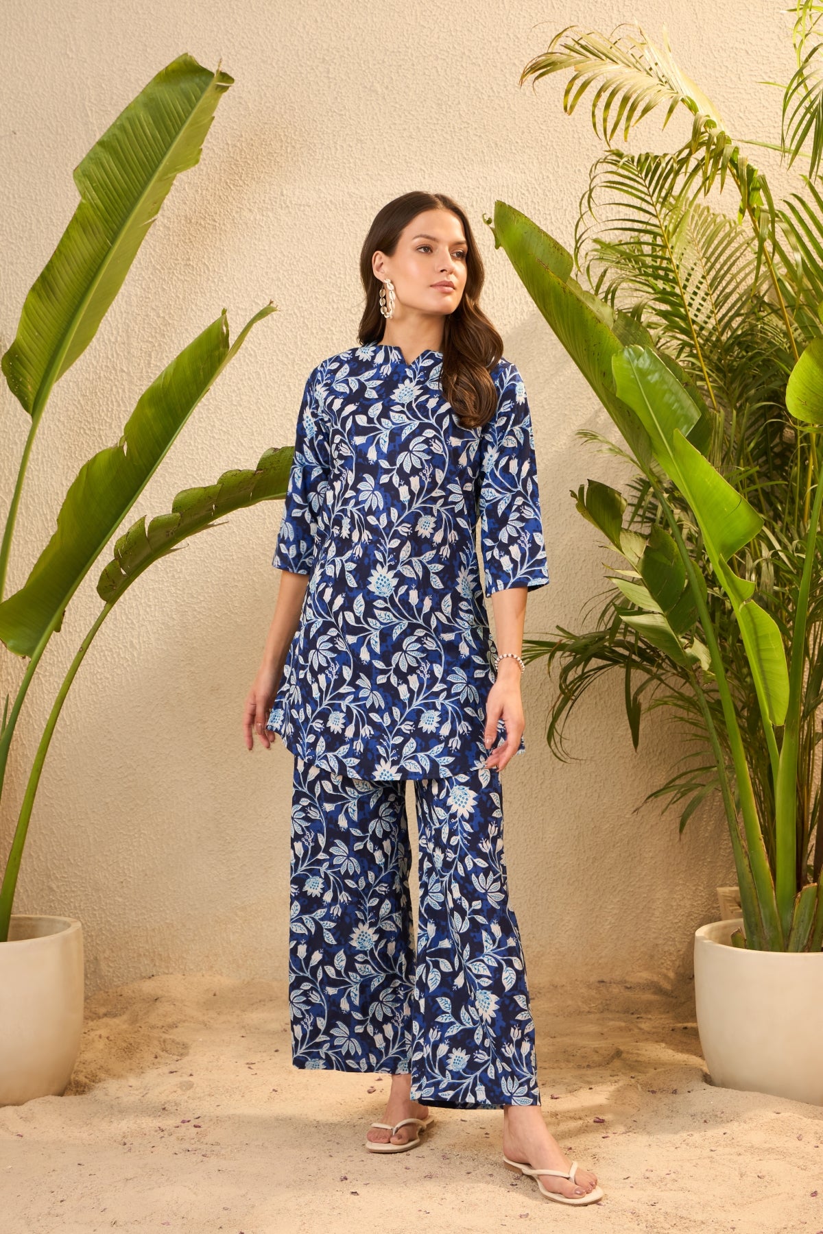 IMANA Women Cotton Printed Co-Ord Set